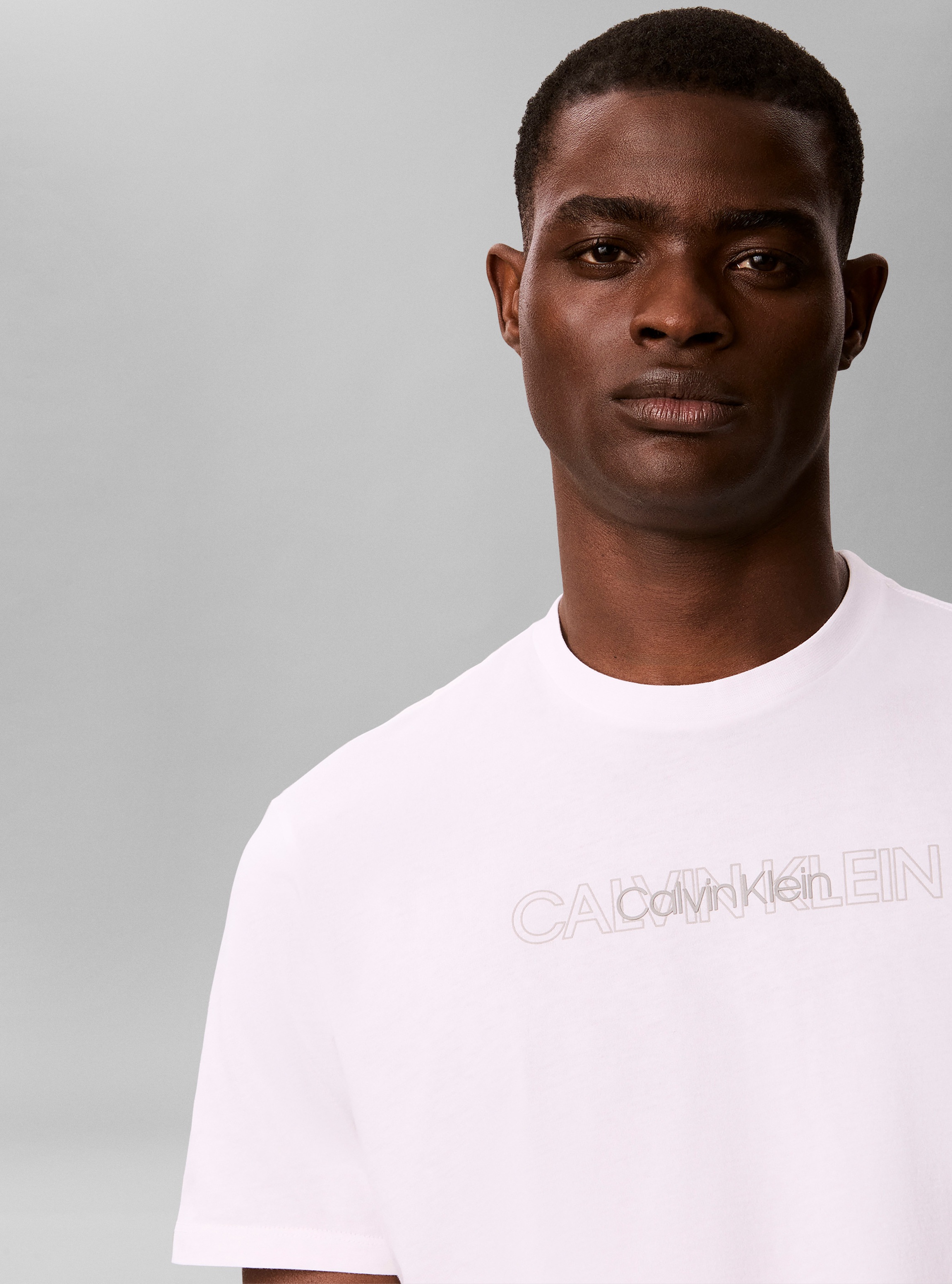 Calvin Klein T-Shirt »REPEAT LOGO GRAPHI« Regular fit mit Rundhalsausschnitt