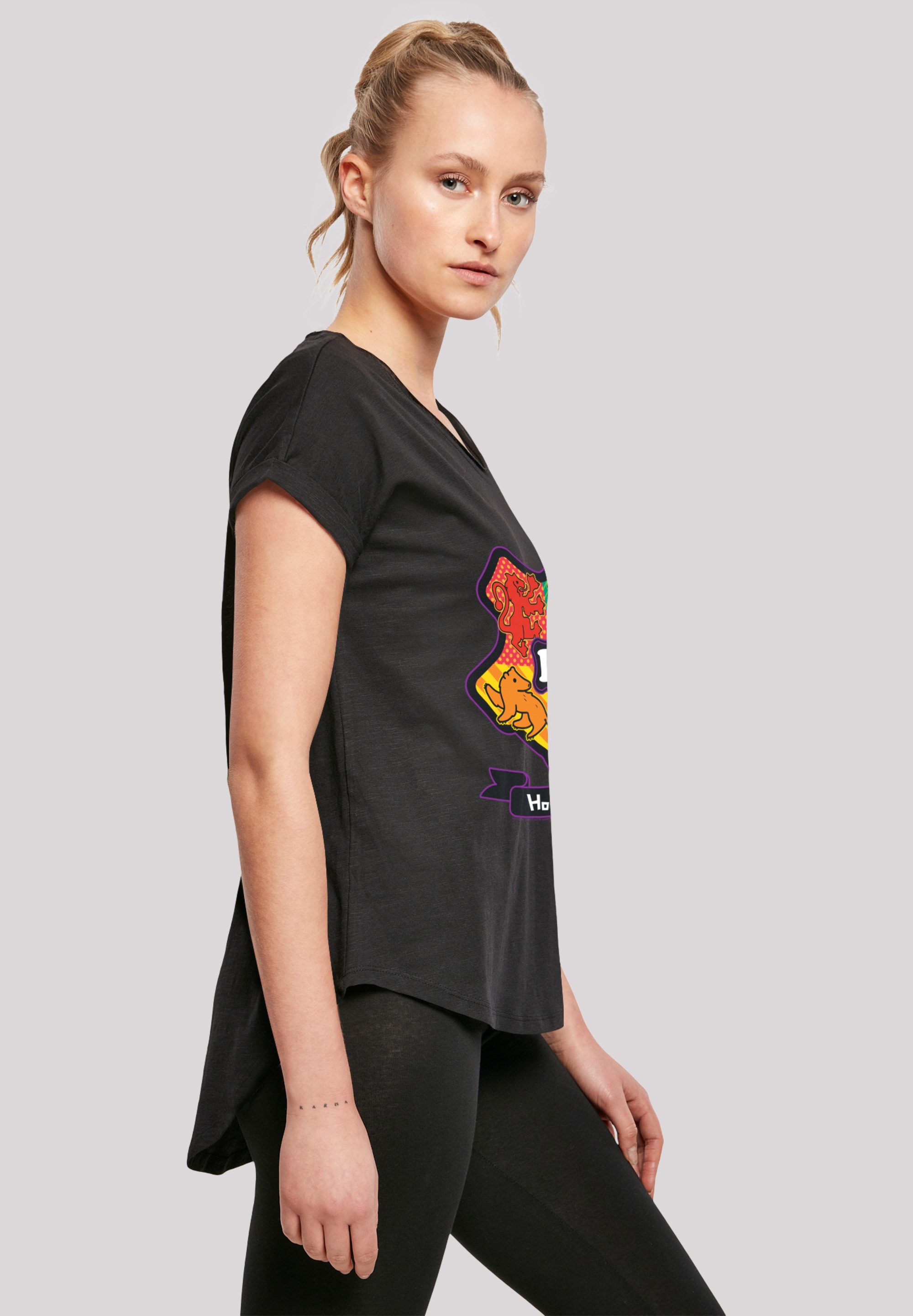 F4NT4STIC T-Shirt »Harry Potter Hogwarts Junior Crest«, Print