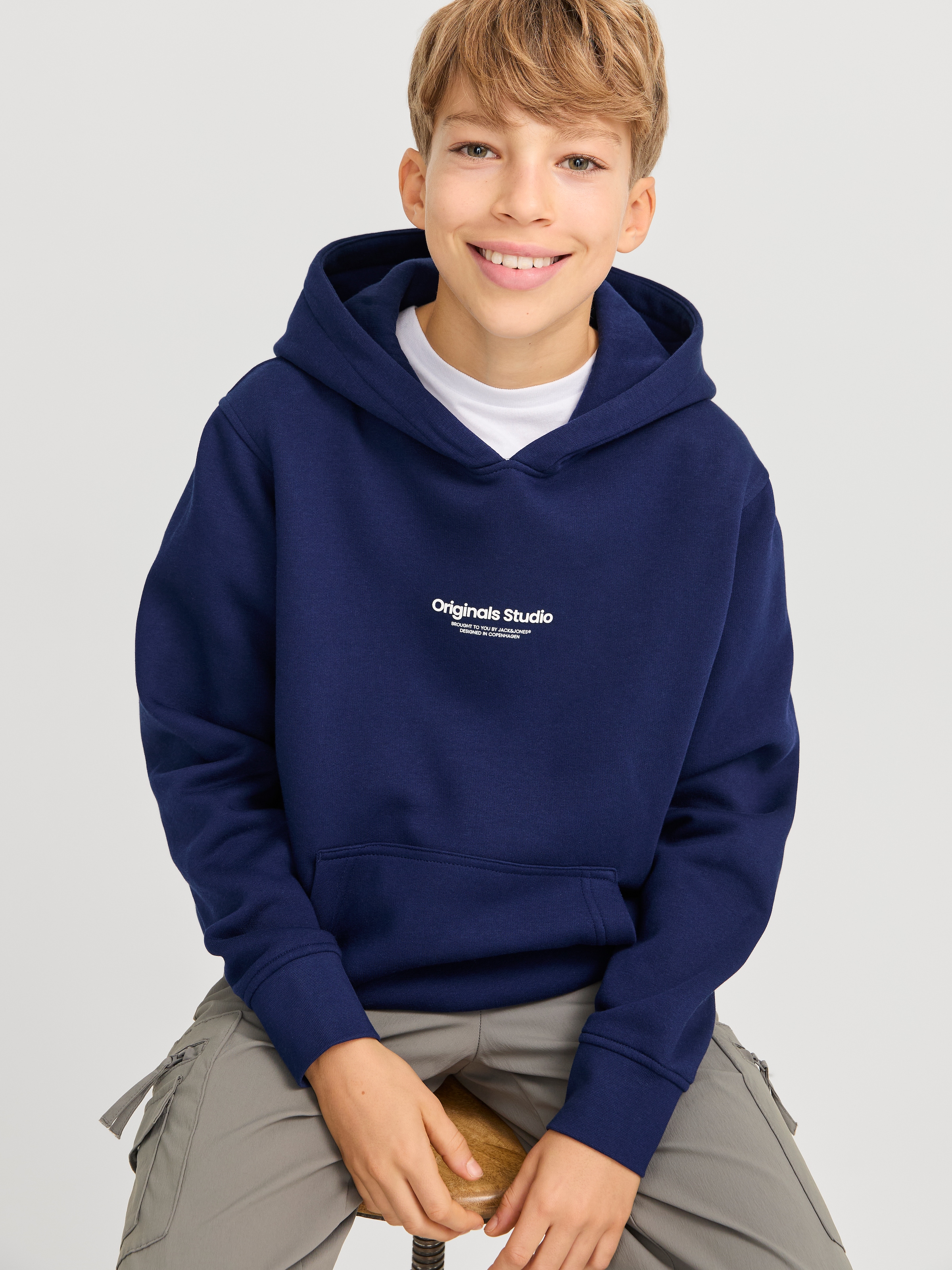 Jack & Jones Junior Kapuzensweatshirt »JORVESTERBRO SWEAT HOOD NOOS JNR«