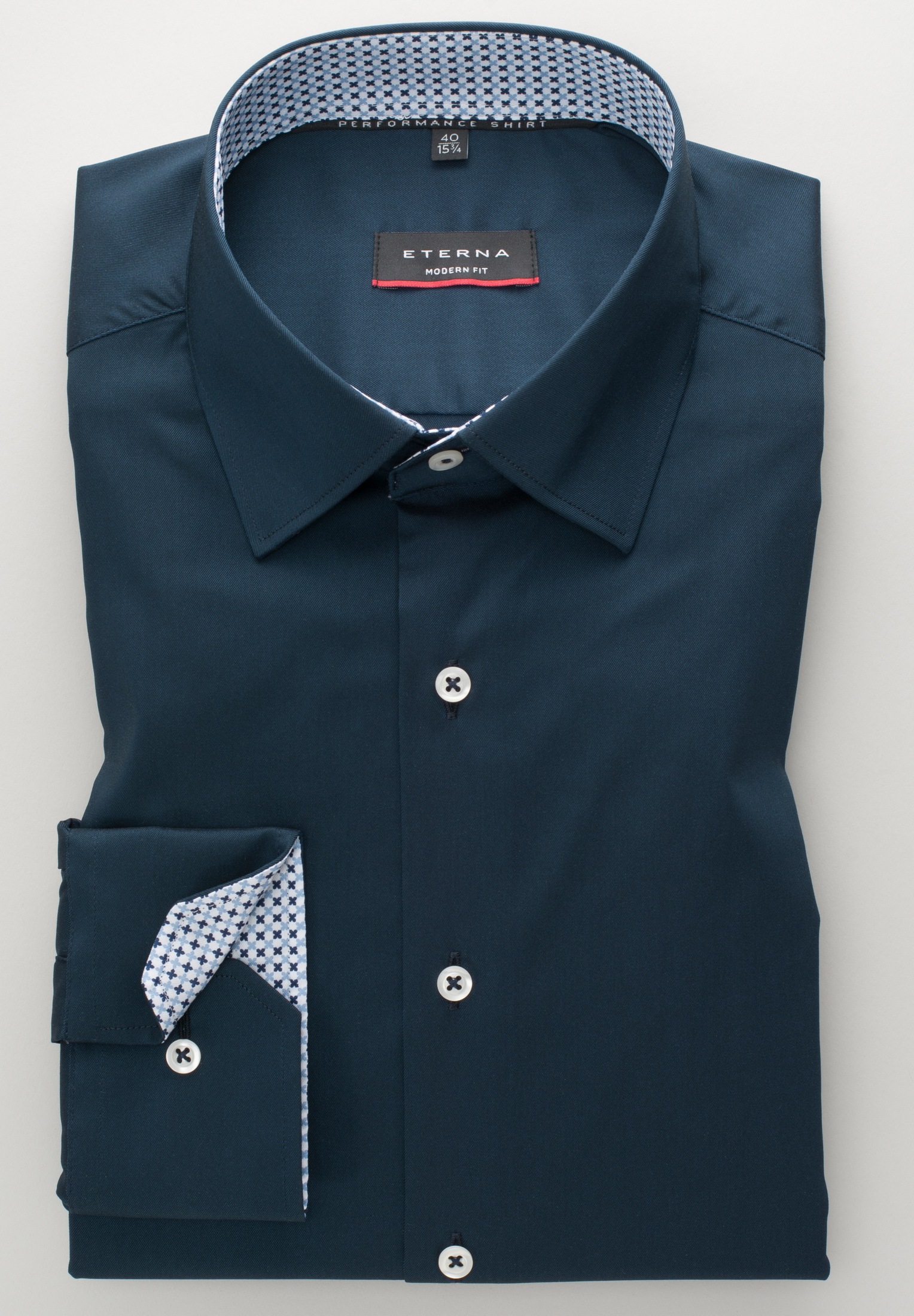 Eterna Langarmhemd »SLIM FIT«