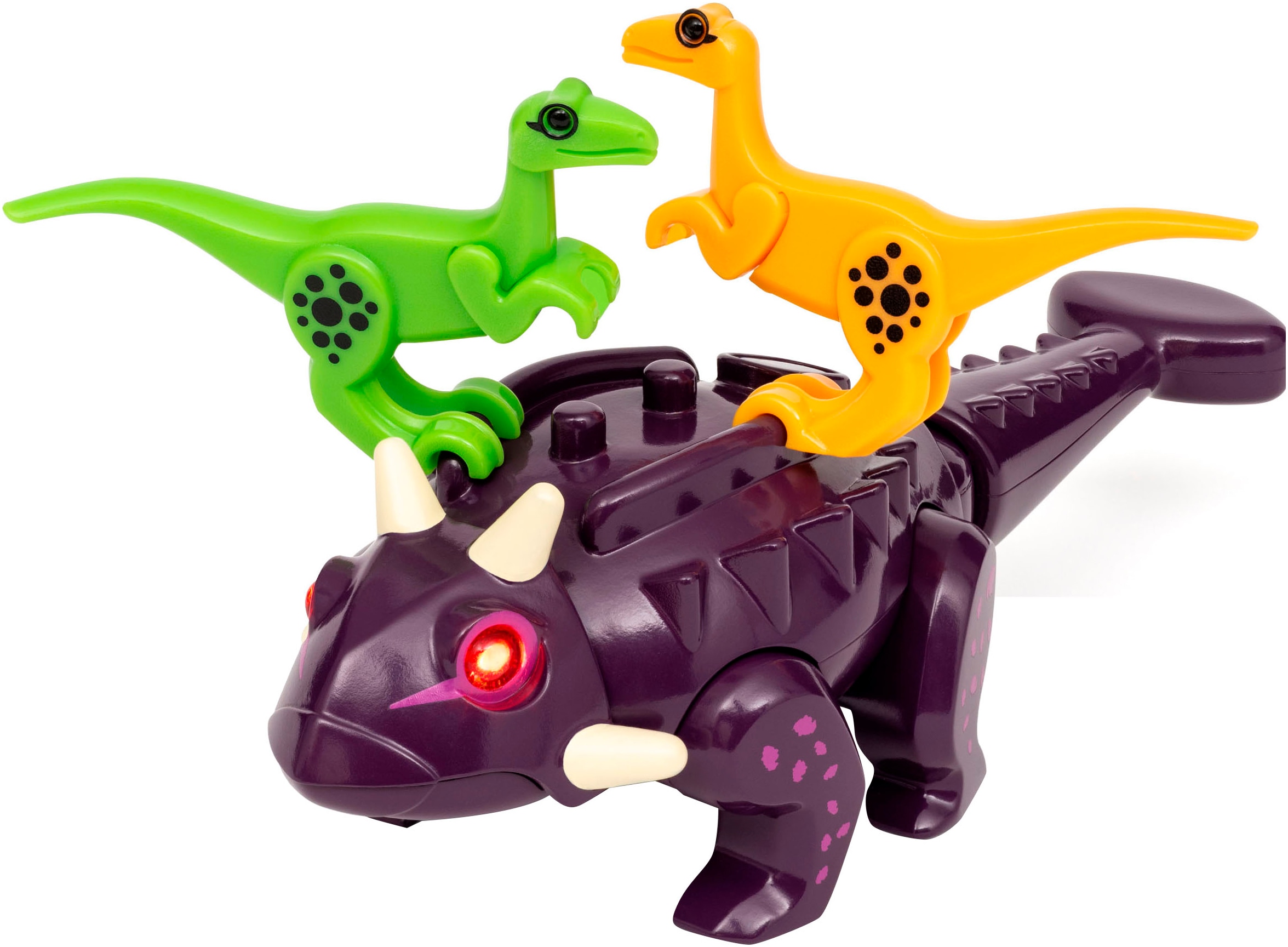 BRIO® Actionfigur »BRIO World - Dinosaurier Ankylosaurus«, mit Licht und Sound