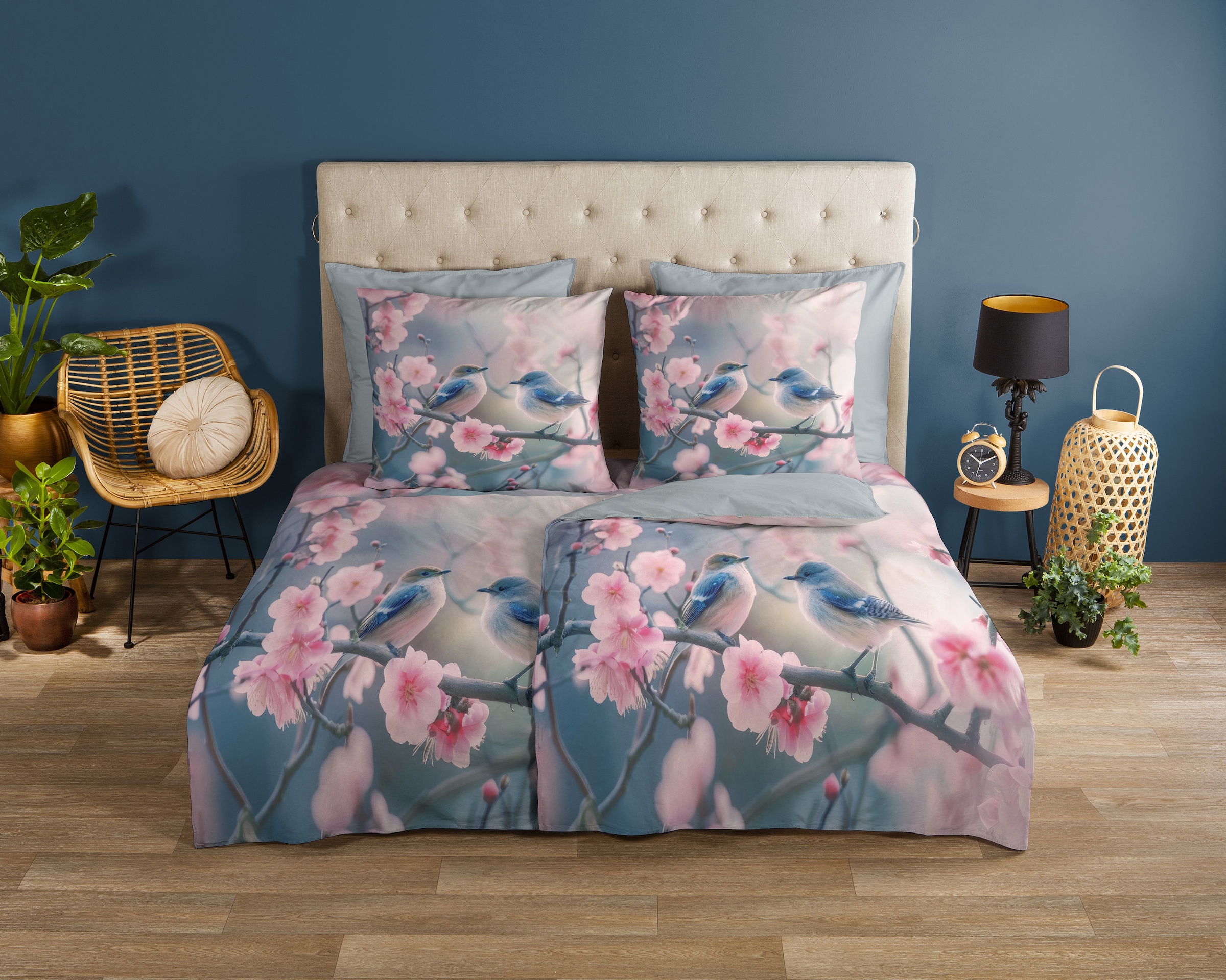 good morning Wendebettwäsche "Hannu" 3 Stk. tlg. 100% Baumwolle, Renforcé, günstig online kaufen