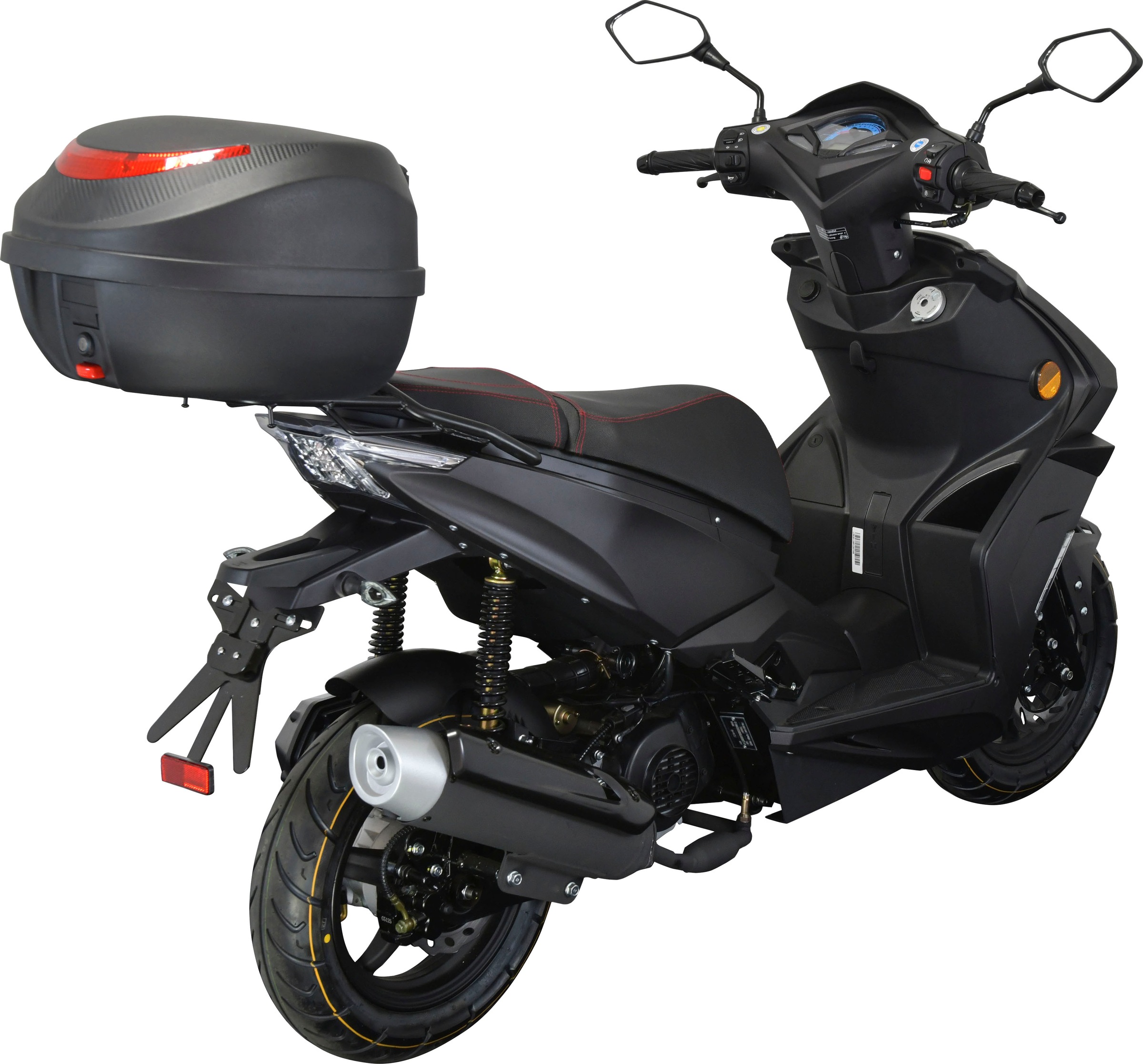 GT UNION auf Topcase Motorroller PS, 3 5, mit (Set), cm³, 50 km/h, 45 BAUR Euro Raten | »Striker«