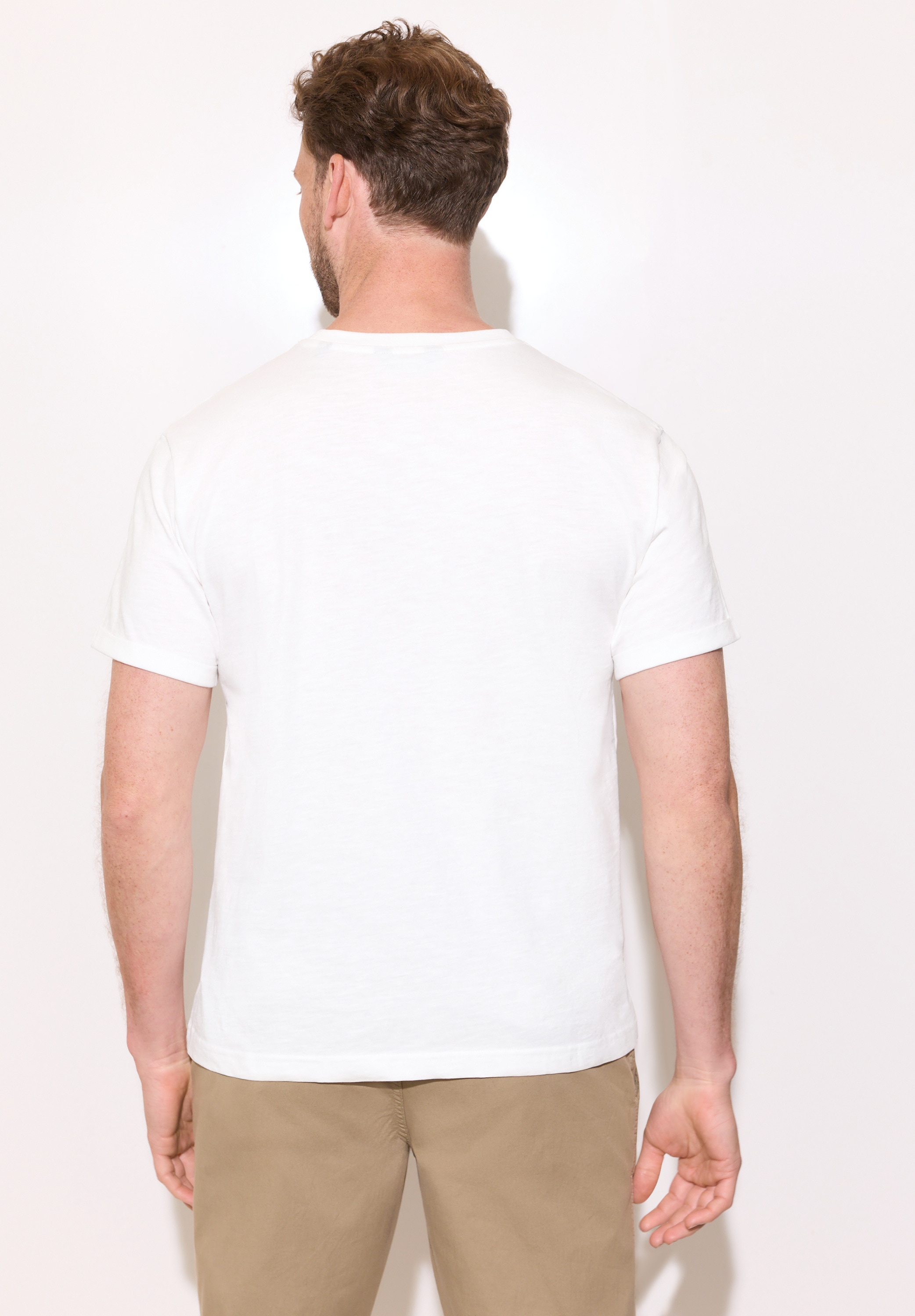 STREET ONE MEN T-Shirt aus reiner Baumwolle