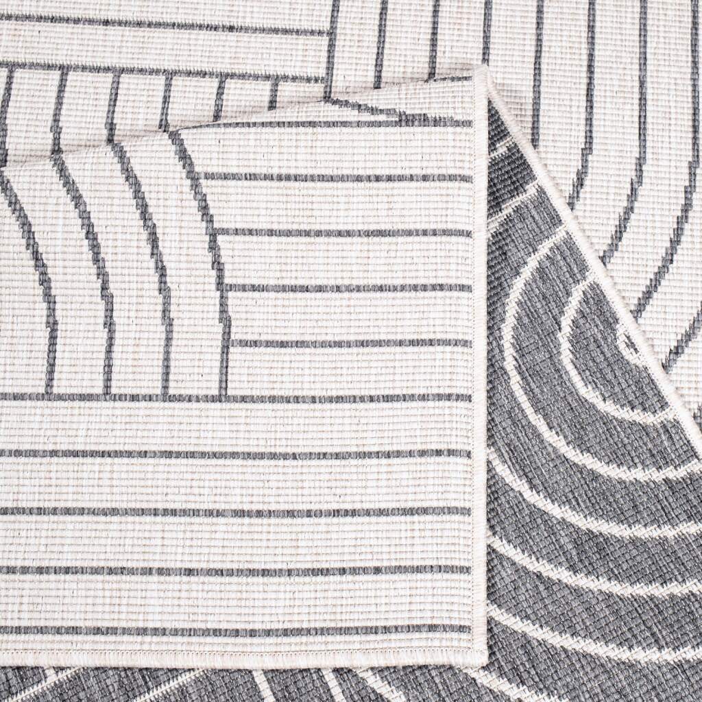 Carpet City Outdoorteppich »DUO RUG 5842«, rechteckig, 5 mm Höhe, Wendeteppich Wetterfest In- & Outdoor, Balkon, Terrasse, Wohnzimmer