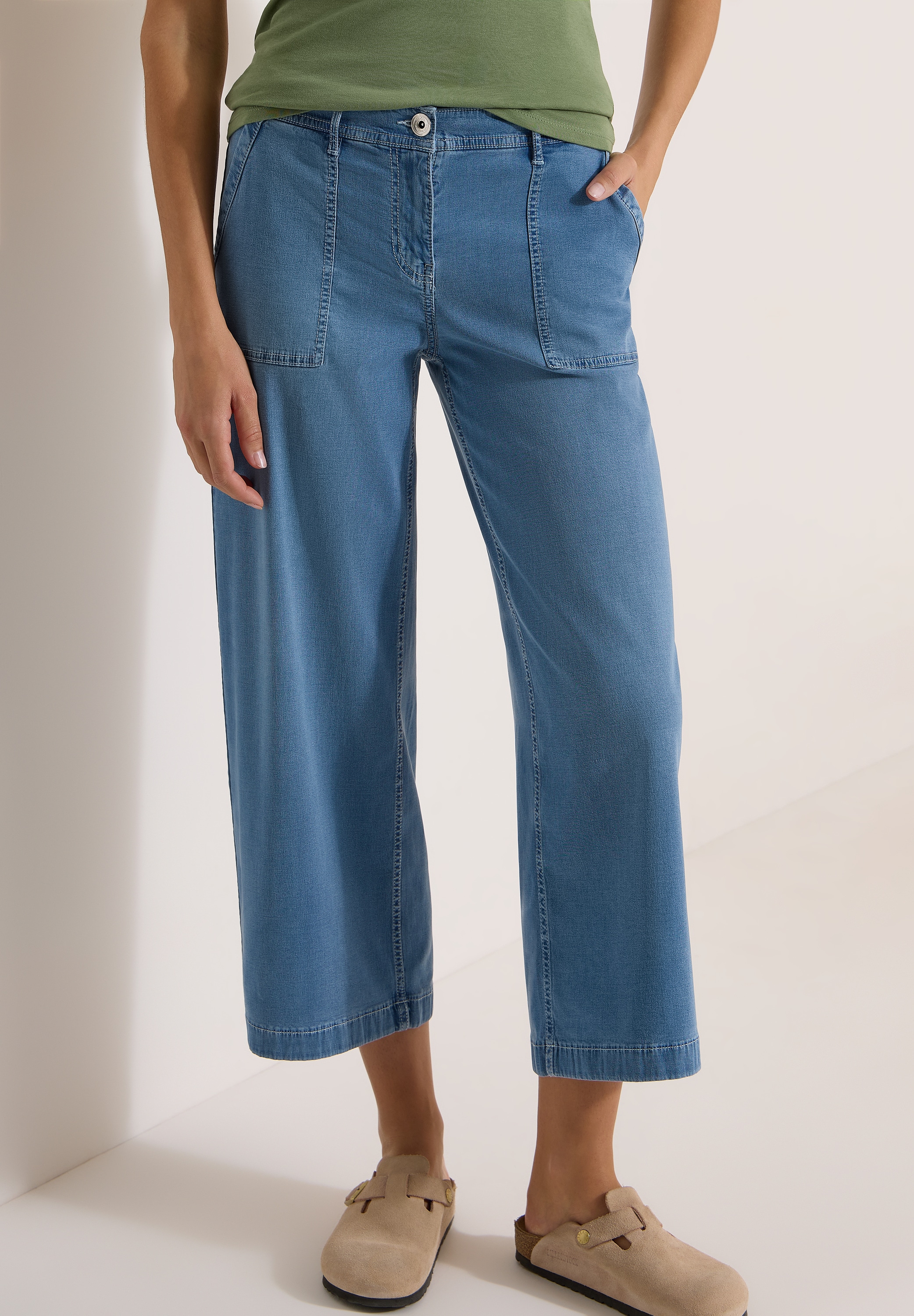 Cecil Loose-fit-Jeans 5-Pocket-Style
