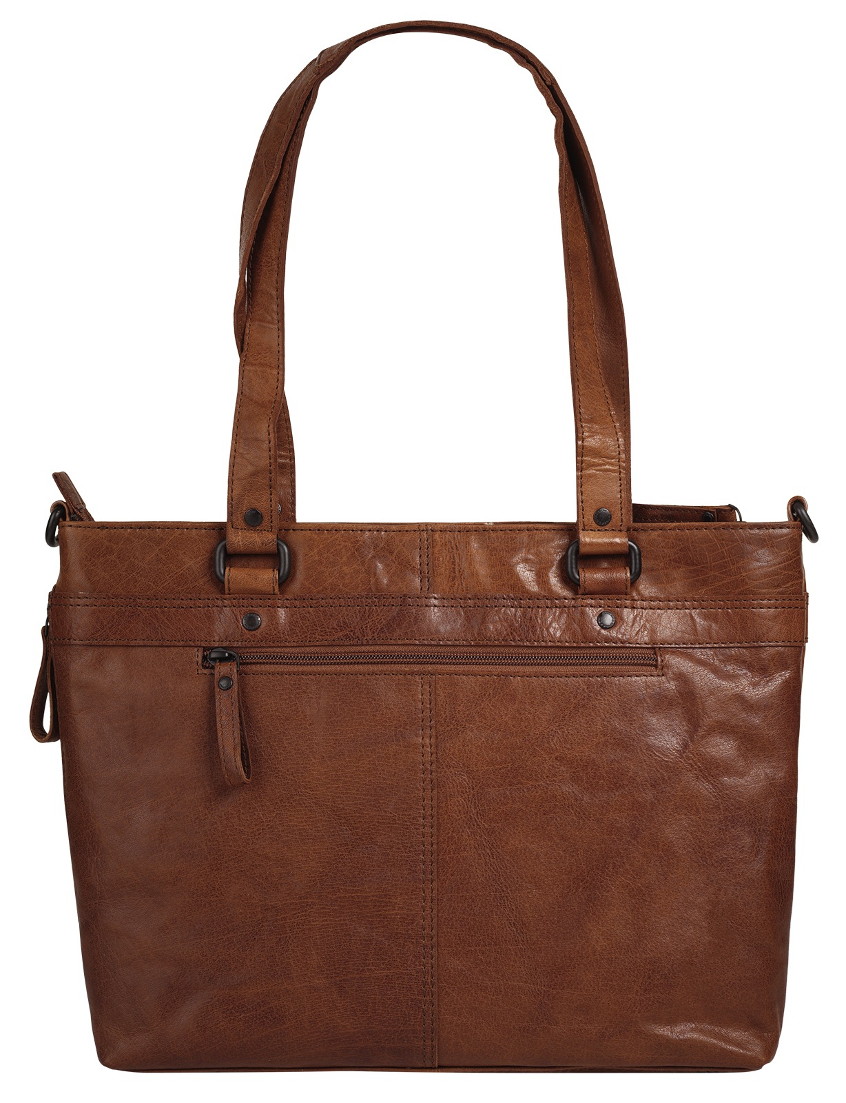 Thumbnail - Spikes & Sparrow Shopper, echt Leder
