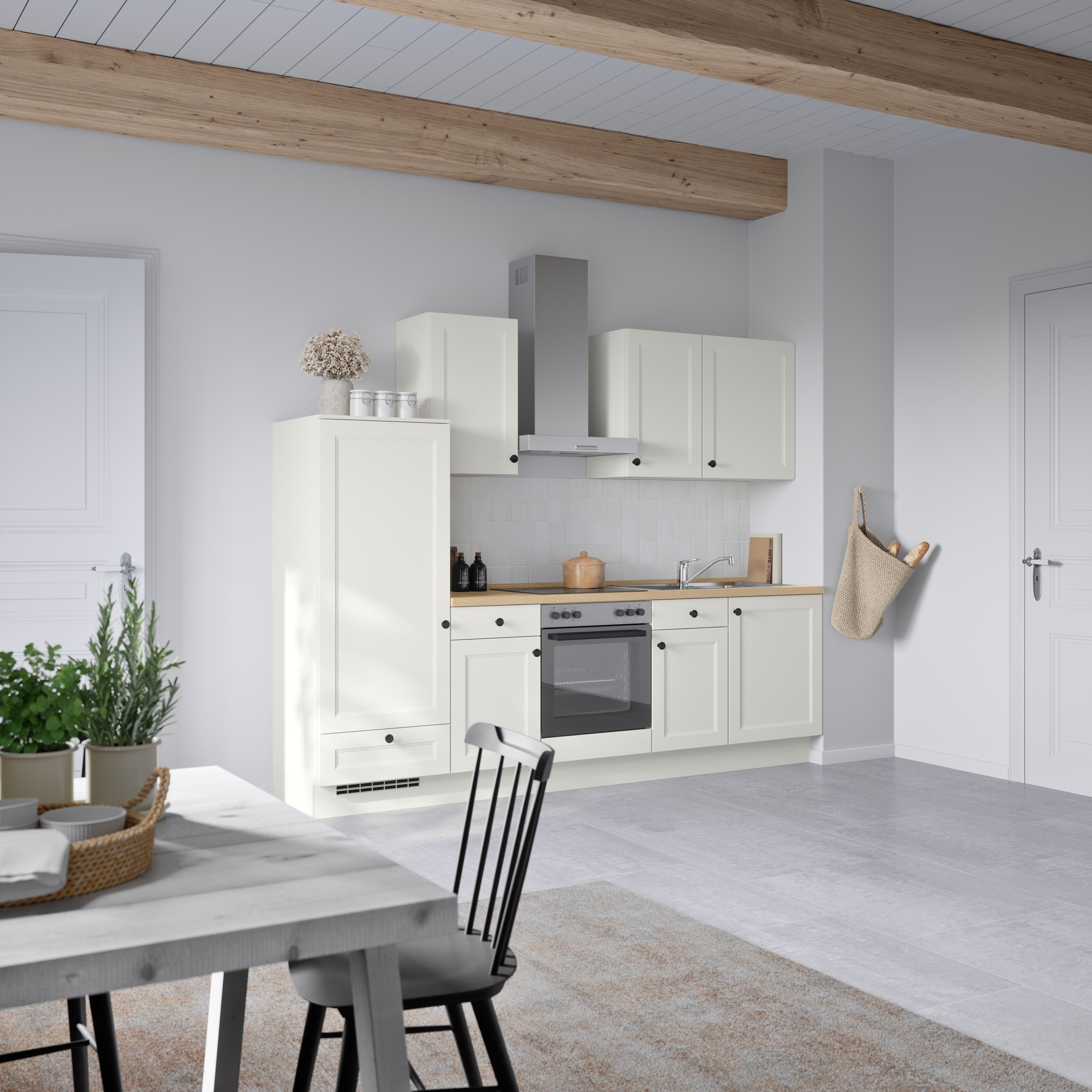 nobilia® Küchenzeile »"Cascada I"«, vormontiert, Ausrichtung wählbar, Breite 270 cm, wahlw. mit E-Geräten