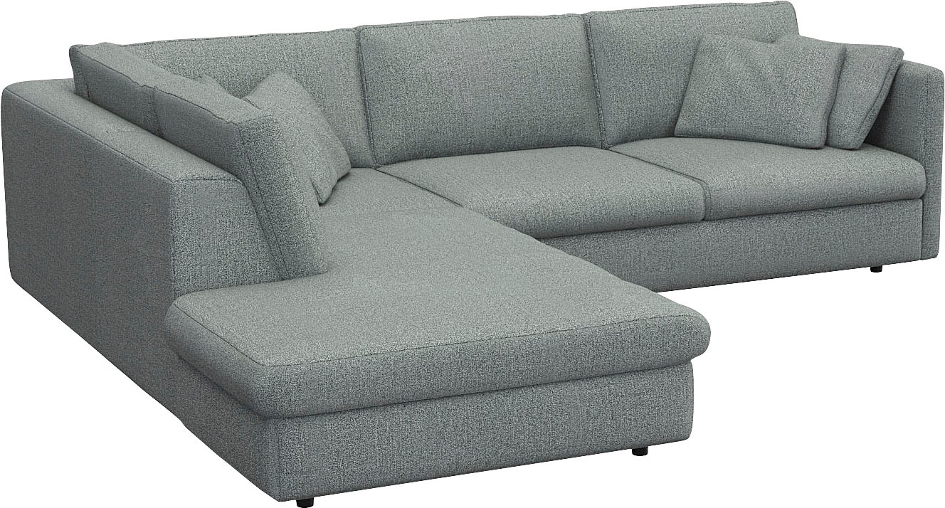 FLEXLUX Ecksofa "Lovane, elegant und zeitlos, bequem, L-Form" Weich & ansch günstig online kaufen
