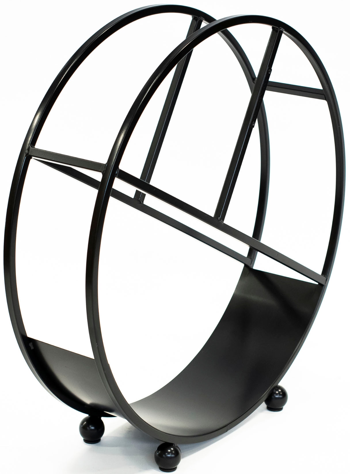 WESTMANN Kaminholzregal »Osiris«, schwarz, BxTxH: 80x20x82cm