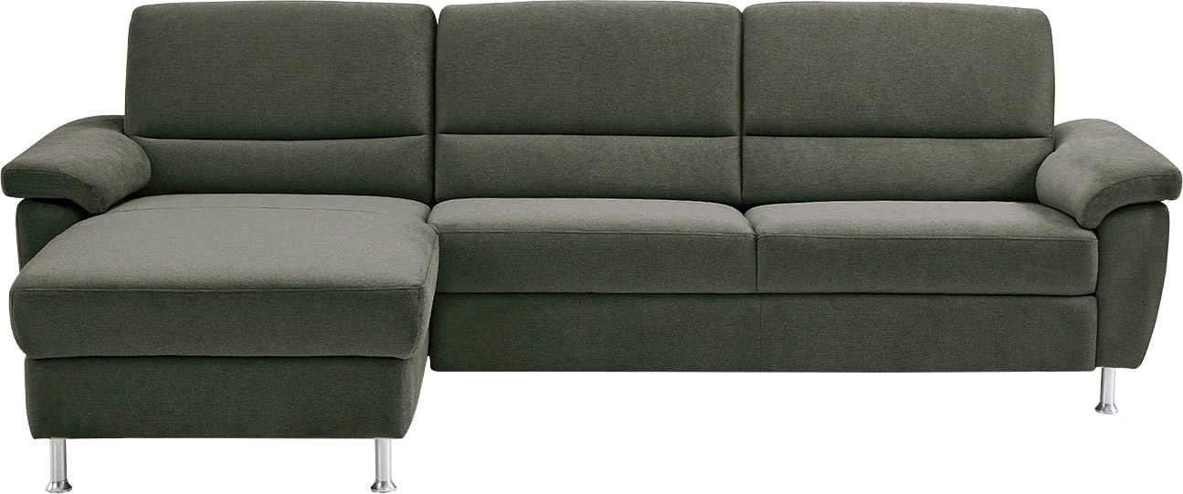 CALIZZA INTERIORS Ecksofa "Onyx L-Form", Recamiere links oder rechts, wahlw günstig online kaufen