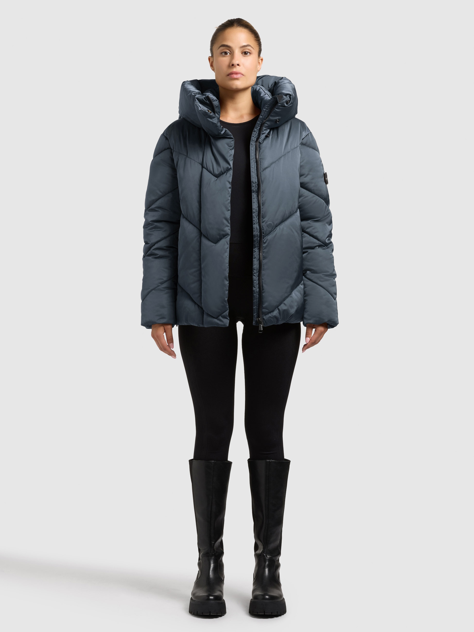 khujo Steppjacke "OLSA2" mit Kapuze günstig online kaufen