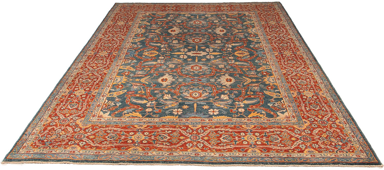 morgenland Orientteppich "Ziegler - 290 x 208 cm - hellblau", rechteckig, 6 mm Höhe, Wohnzimmer, Handgeknüpft, Einzelstü