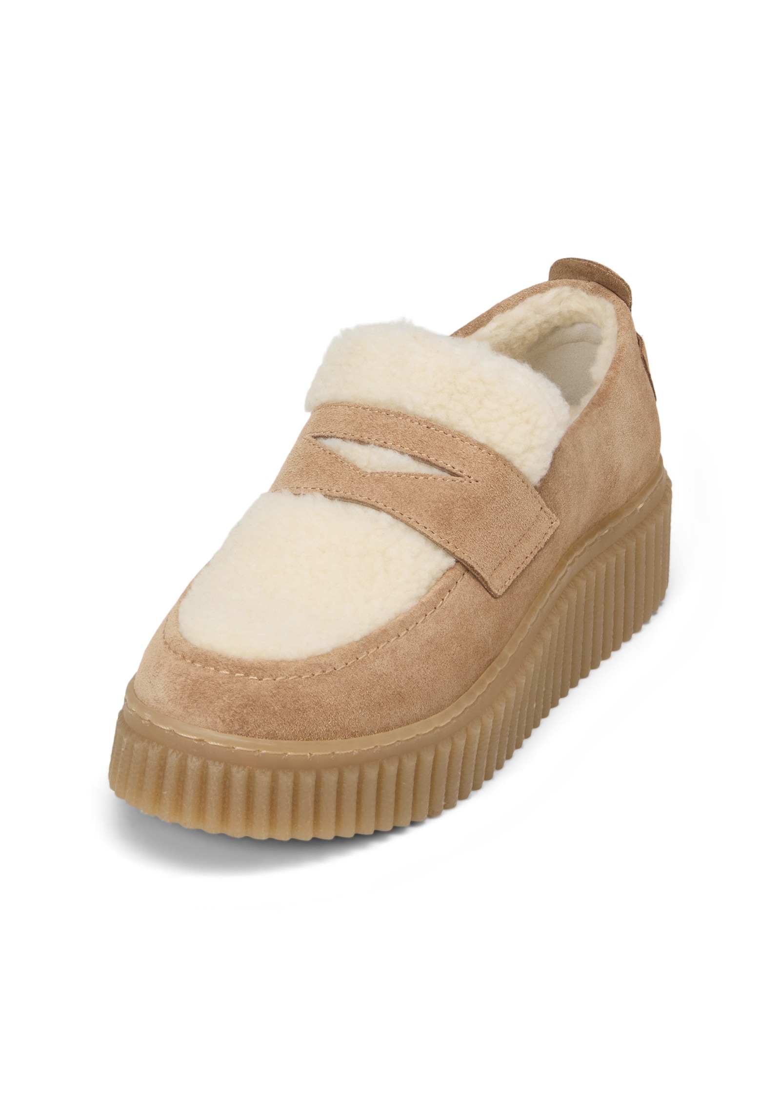 Marc OPolo Loafer "mit flauschigem Teddyfutter" günstig online kaufen