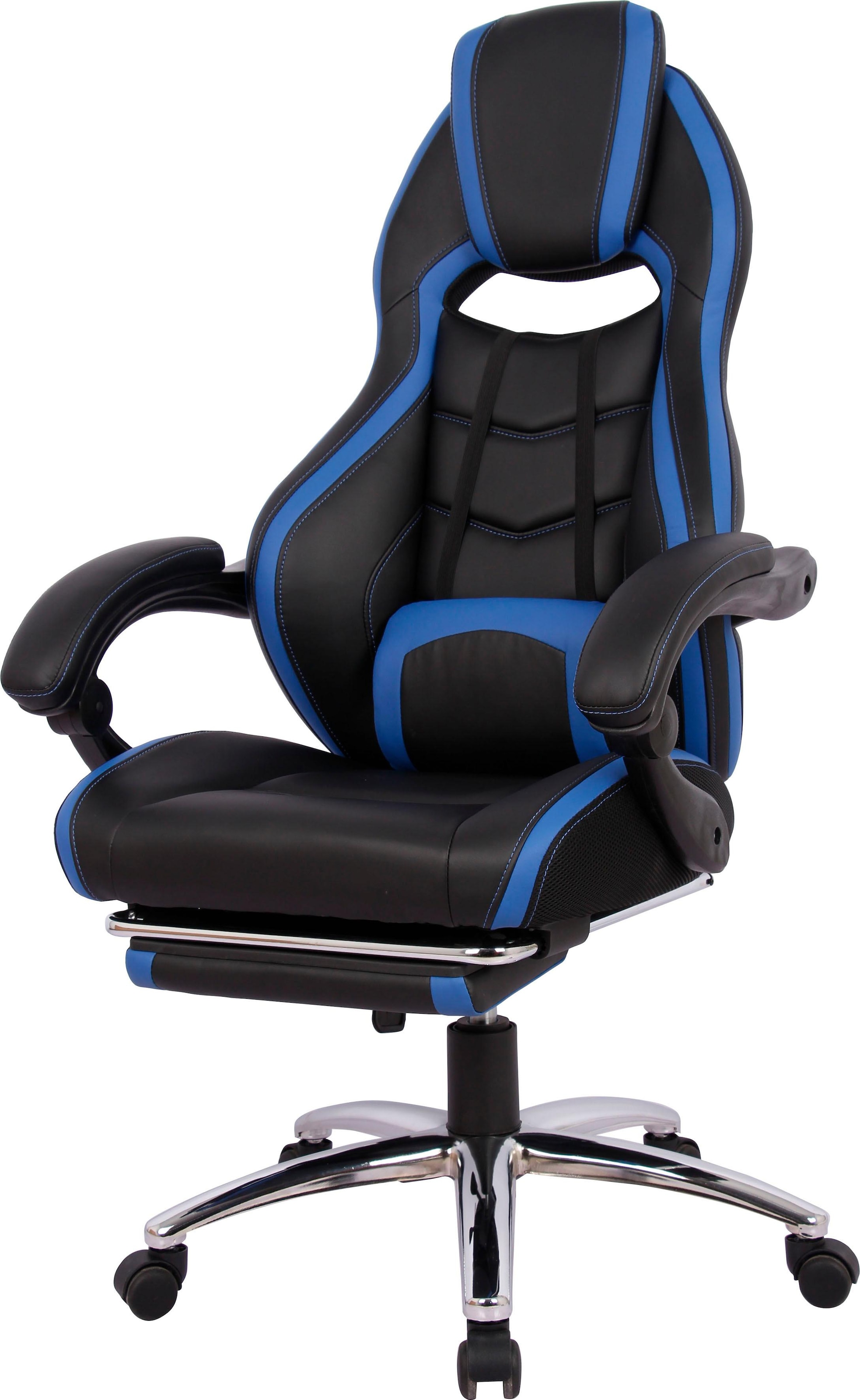 INOSIGN Gaming-Stuhl »Sprinta Funktionen mit BAUR mit Chefsessel | Kunstleder, komfortabel ausziehbarer gepolstert vielen Fußstütze,«, 1, ergonomischen