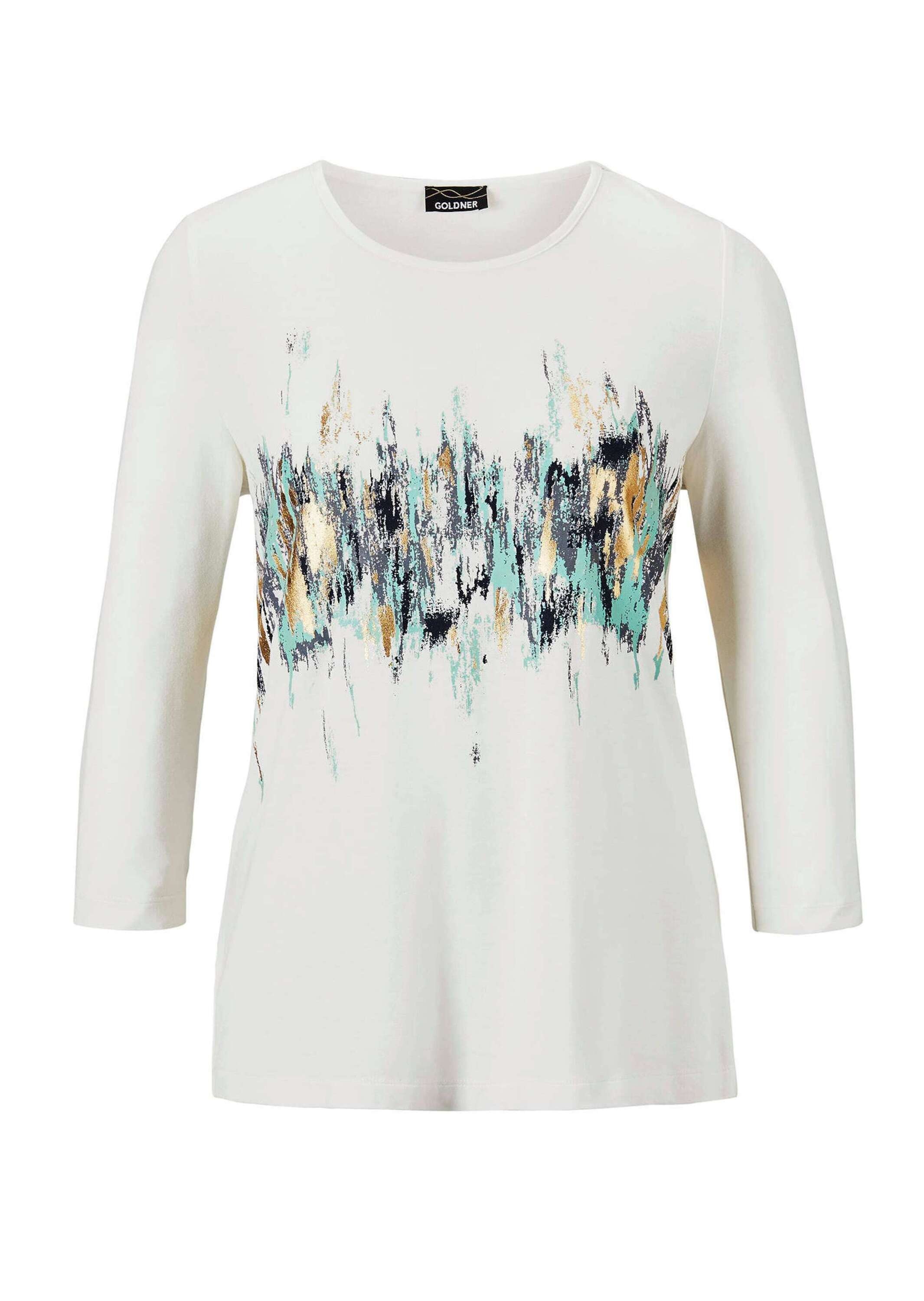 GOLDNER Print-Shirt "Shirt" stretchbequemer Viskosejersey günstig online kaufen