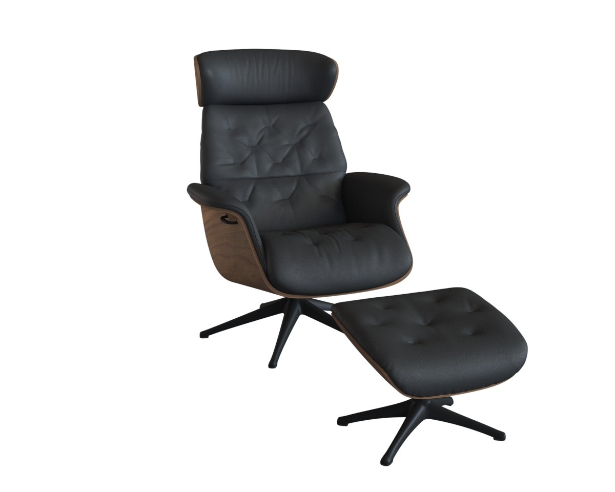 FLEXLUX Relaxsessel "Volden Fernsehsessel, verstellbarer Rücken- & Kopfstüt günstig online kaufen