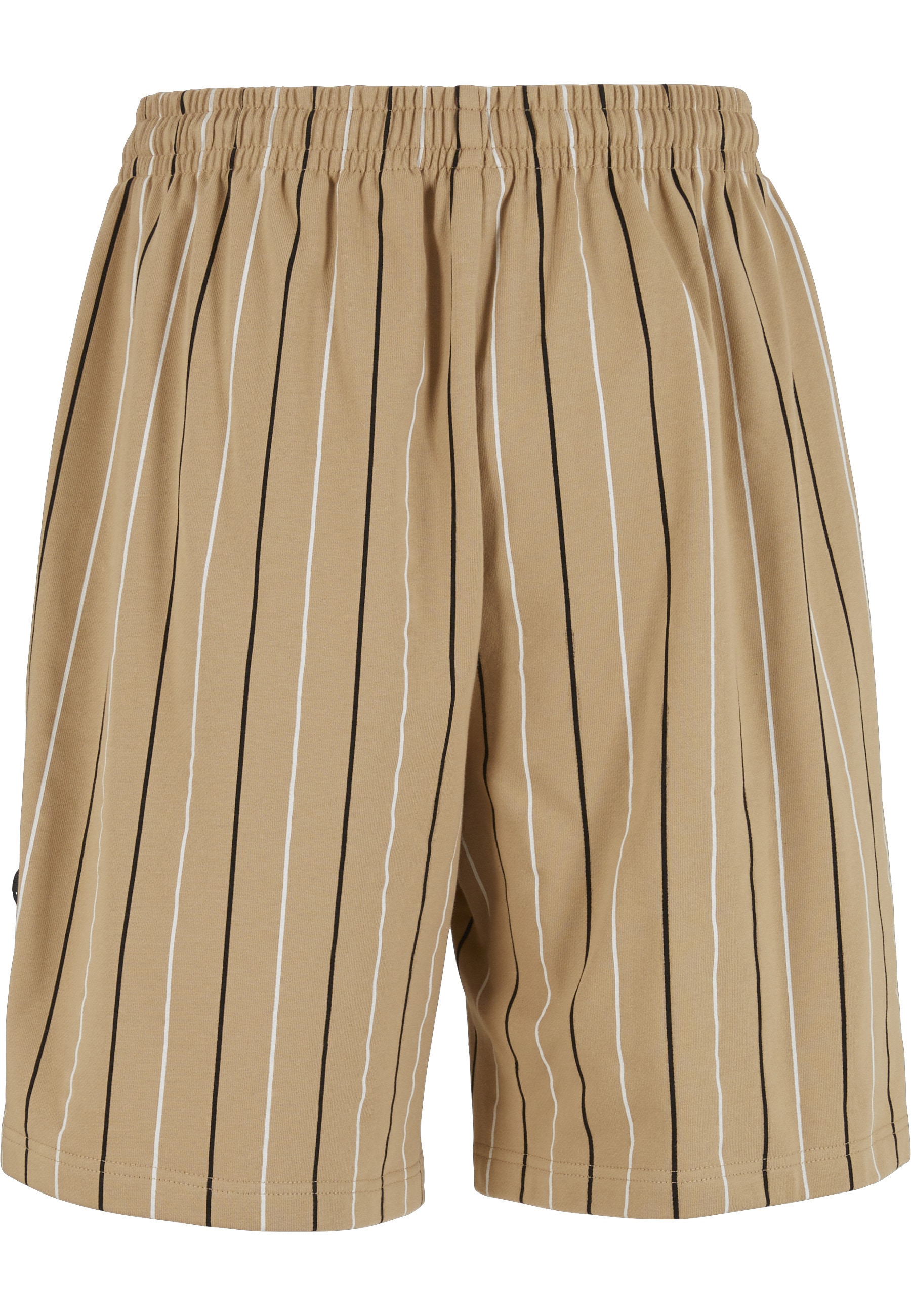 URBAN CLASSICS Sweatshorts »Urban Classics Printed Pinstripe Shorts«