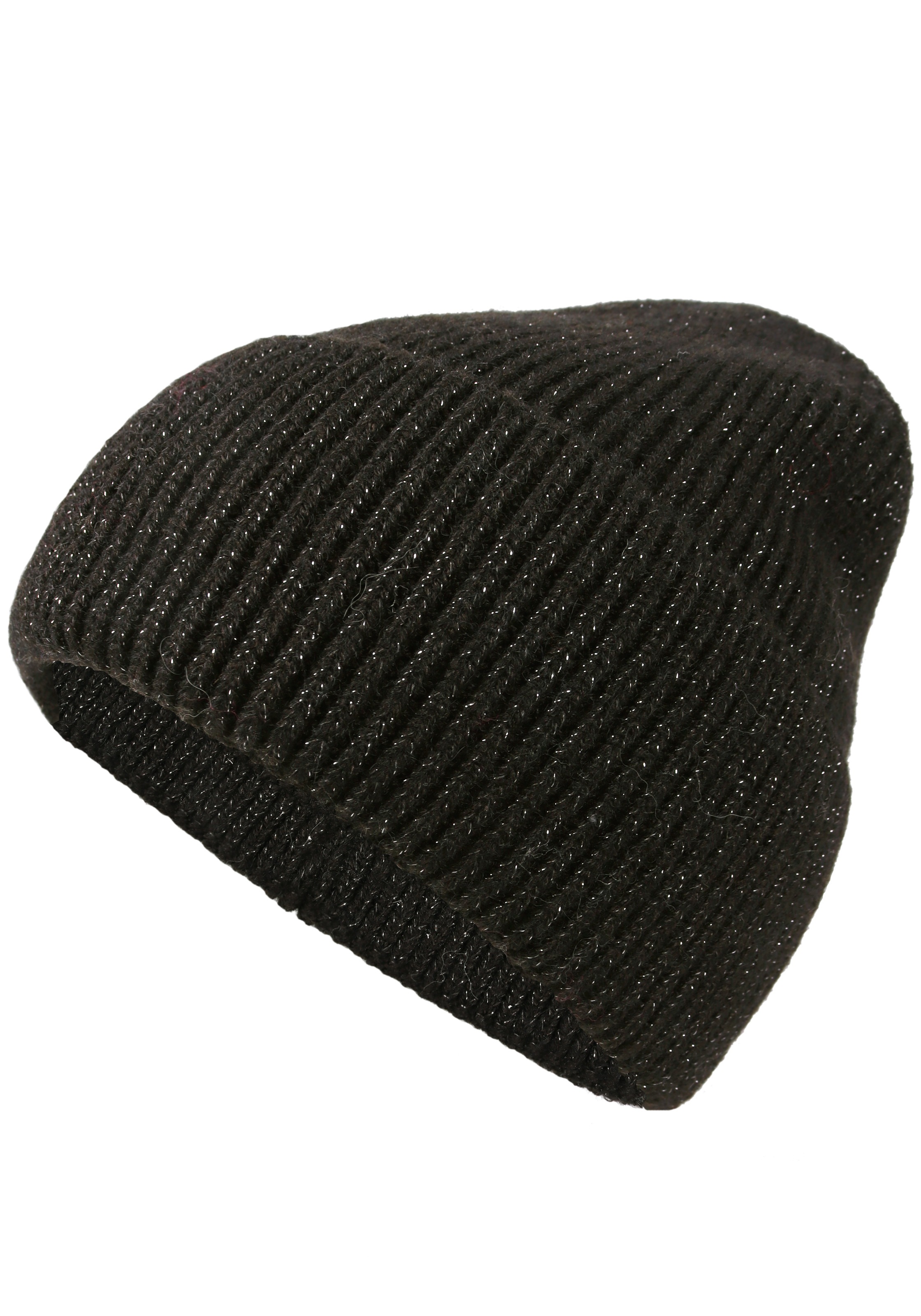 Thumbnail - Capelli New York Beanie Strickmütze mit dezent eingearbeiteten Glitzerfäden