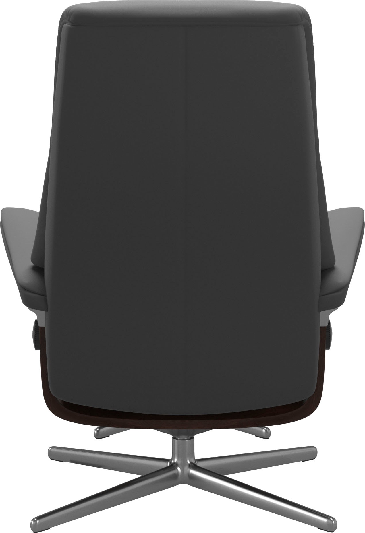 Stressless® Fußhocker »View«, mit Cross Base, Größe S, M & L, Holzakzent Braun