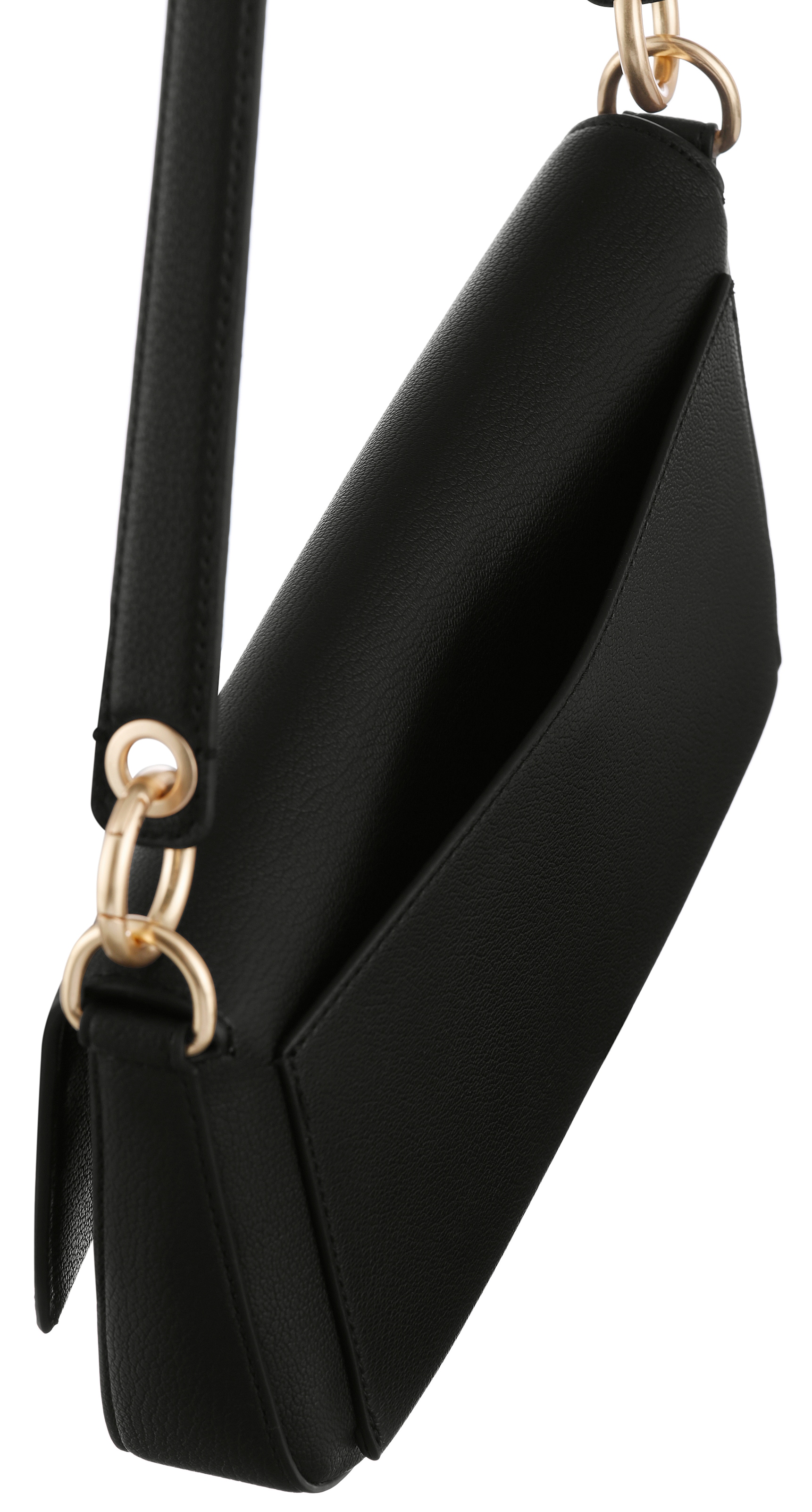 Calvin Klein Jeans Schultertasche »MINIMAL MONOGRAM SHOULDER POUCH«, Umhängetasche, Damen Handtasche, Henkeltasche mit CK-Logo
