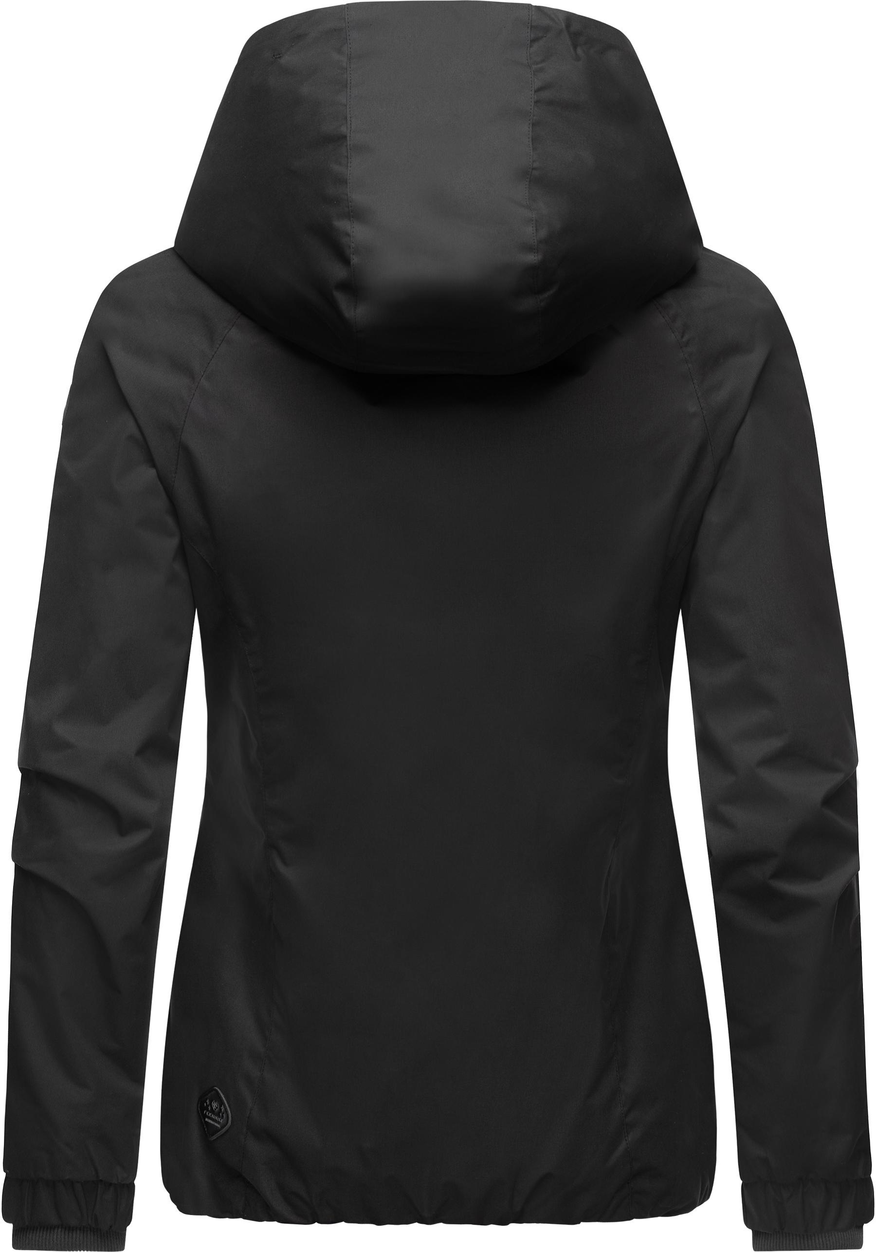Ragwear Outdoorjacke »Dizzie«, mit Kapuze, Wasserdichte Übergangsjacke mit großer Kapuze