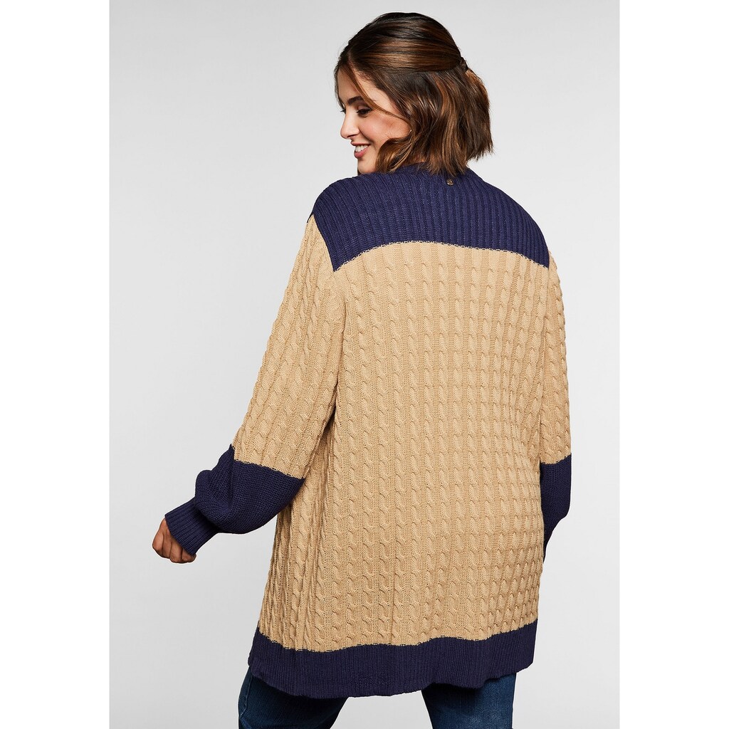 Sheego Longstrickjacke »Große Größen«