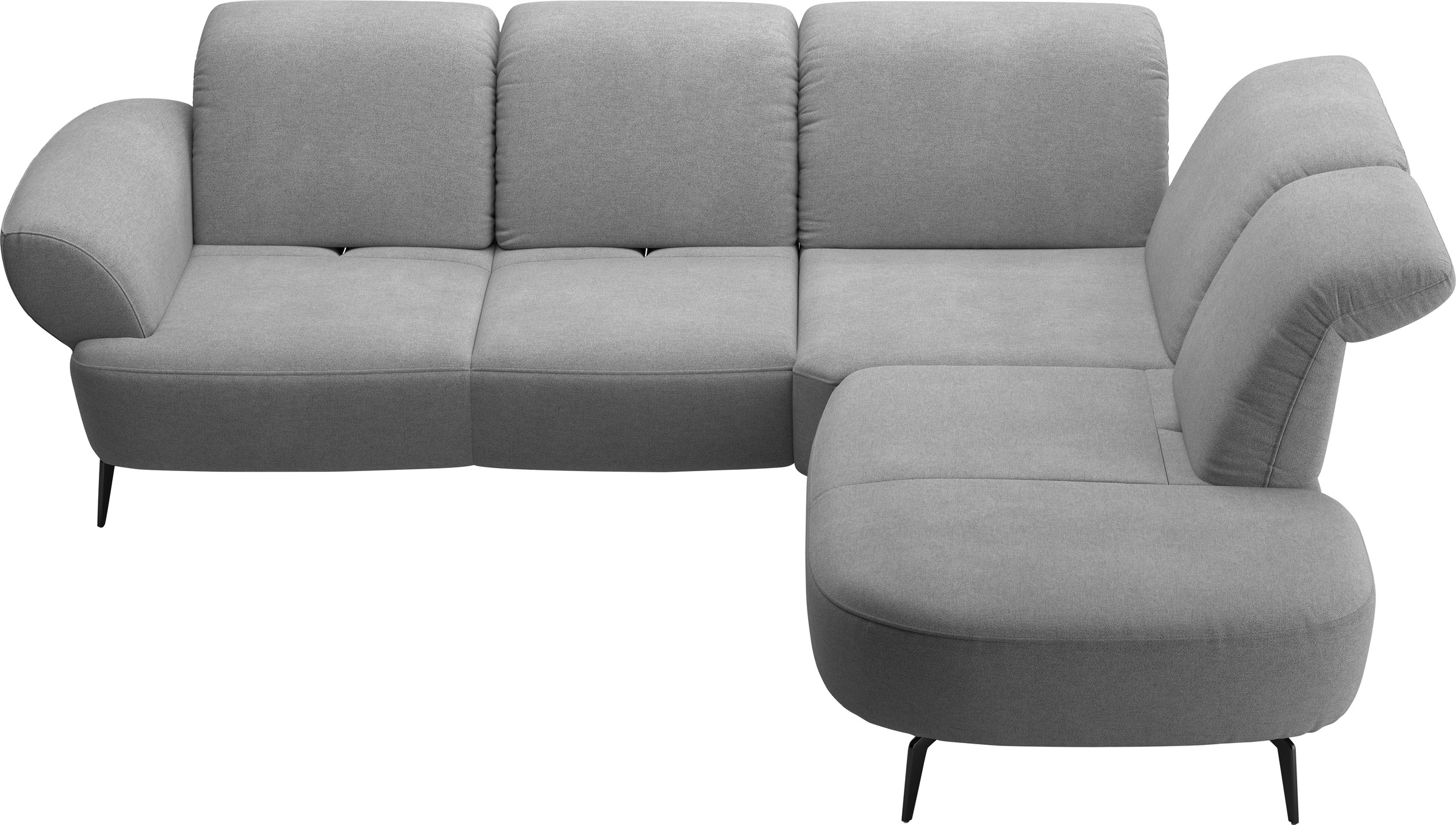 sit&more Ecksofa "Dance, L-Form, inkl. Sitztiefenverstellung", inkl. Click& günstig online kaufen