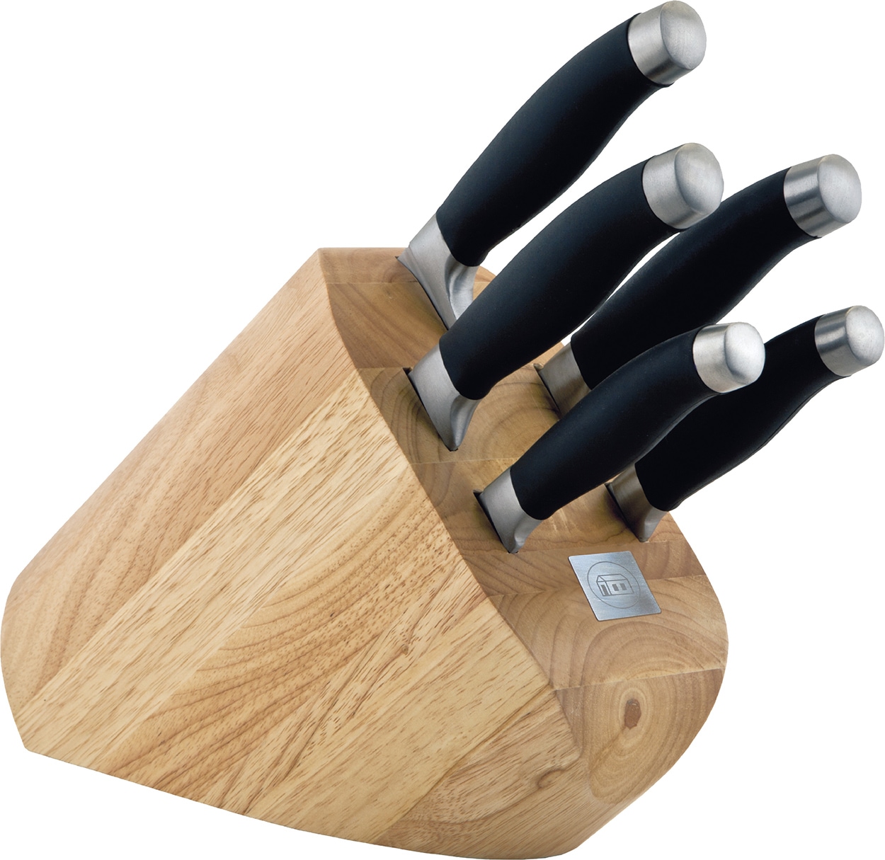 Carl Schmidt Sohn Messerblock "SHIKOKU 6-teiliges Set, Edelstahl rostfrei" 6 mit Kullenschliff