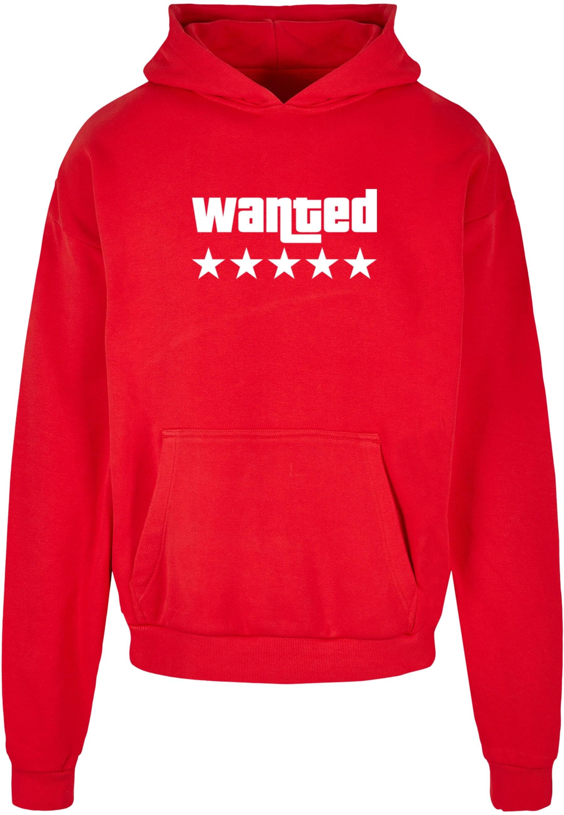 Merchcode Kapuzensweatshirt "Merchcode Herren Wanted Ultra Heavy Hoody"