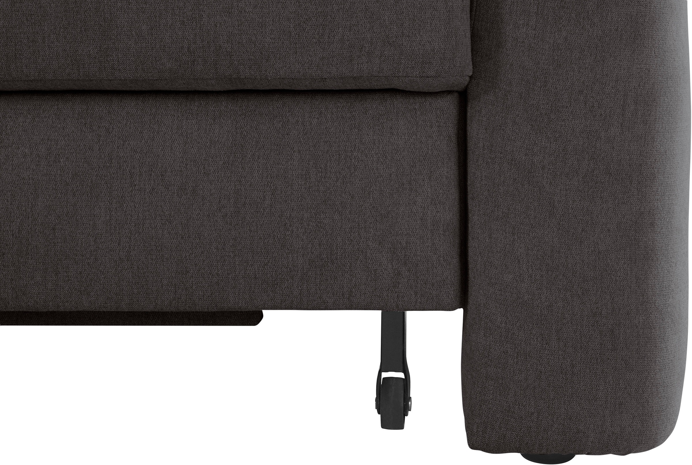 sit&more Ecksofa »Melissa L-Form«, klassisches Polsterprogramm, wahlweise Bettfunktion und Schubkasten