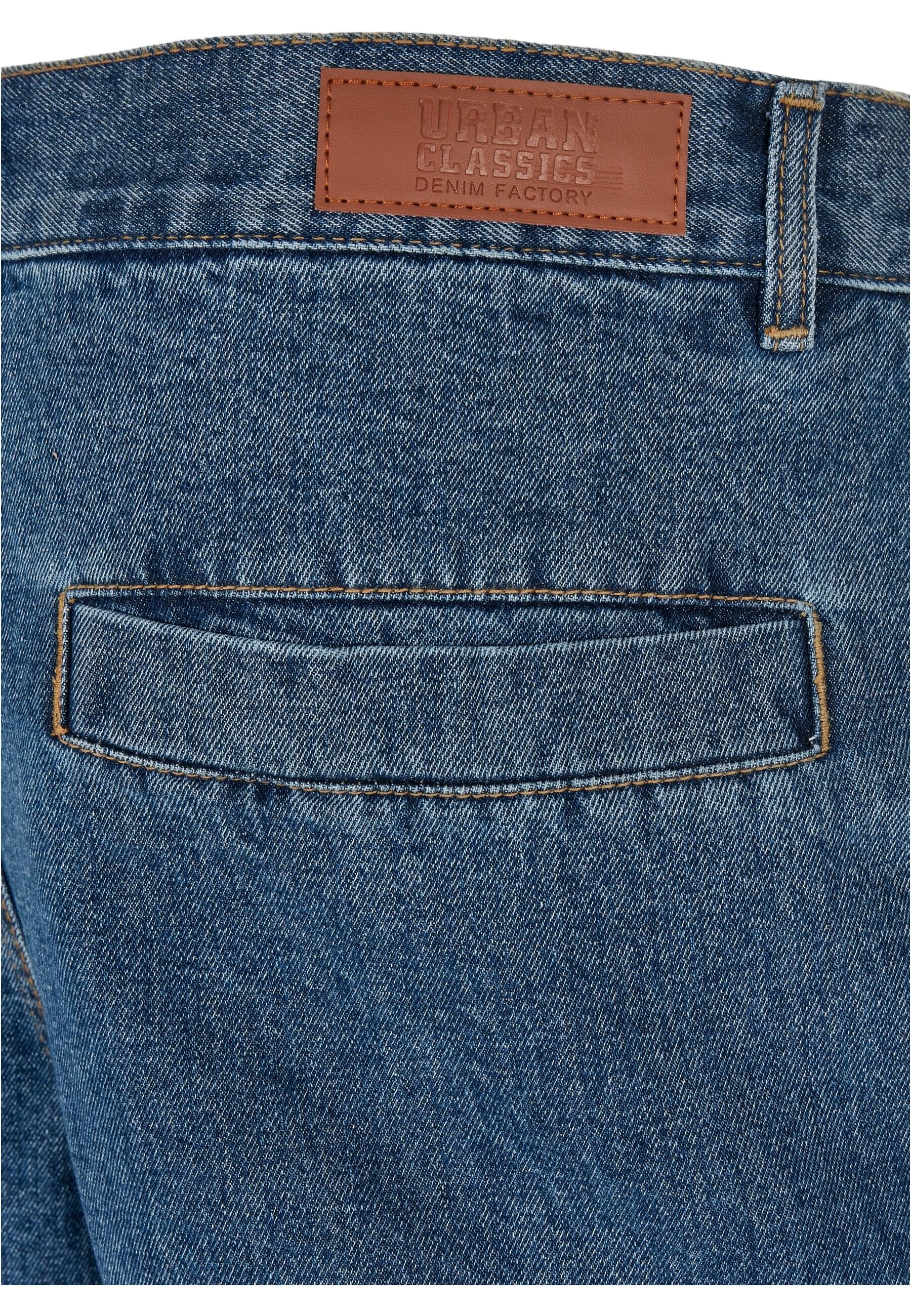 URBAN CLASSICS Cargoshorts »Urban Classics Herren Organic Denim Cargo Shorts«, (1 tlg.)