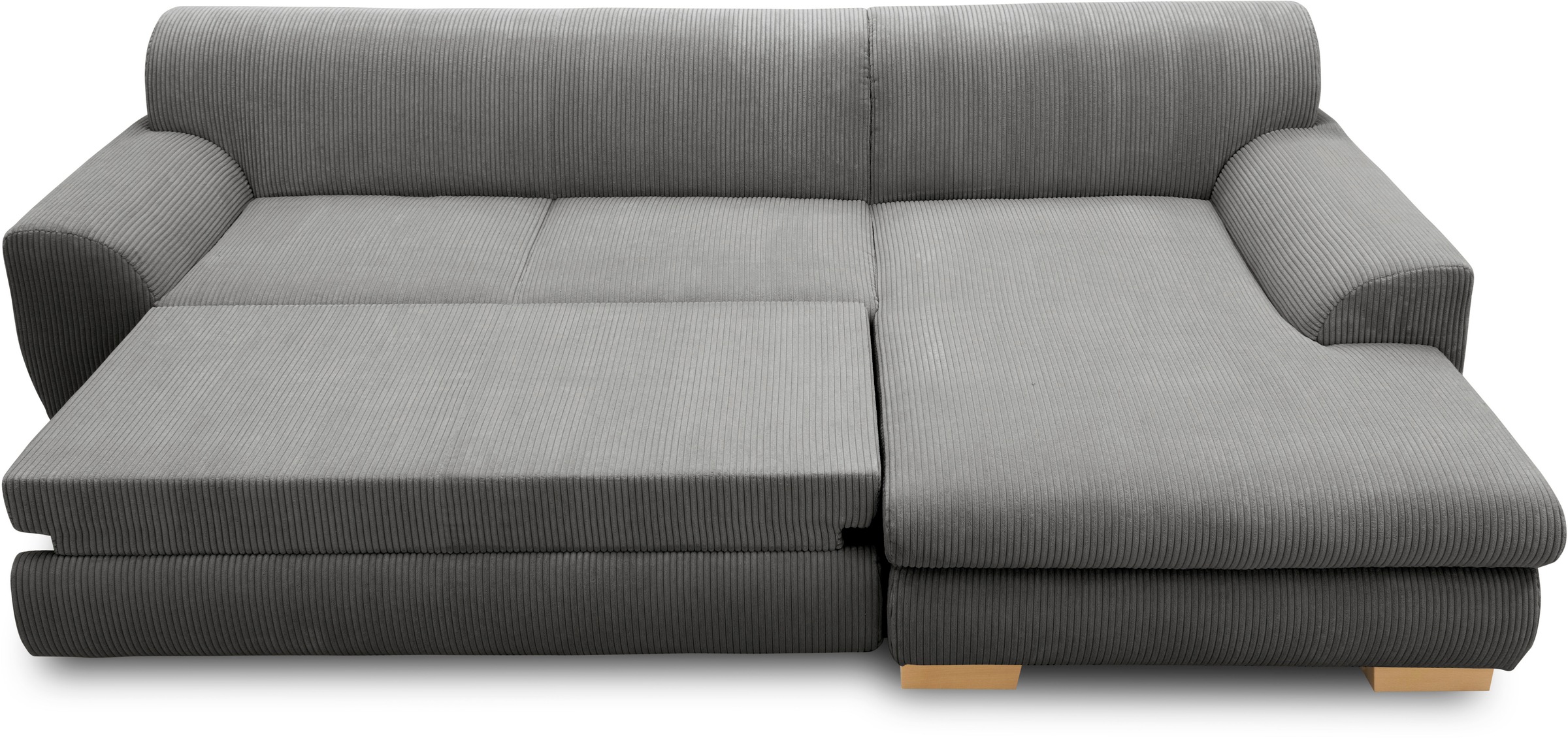 Home affaire Ecksofa »Nika L-Form«, wahlweise mit Bettfunktion, auch in Cord