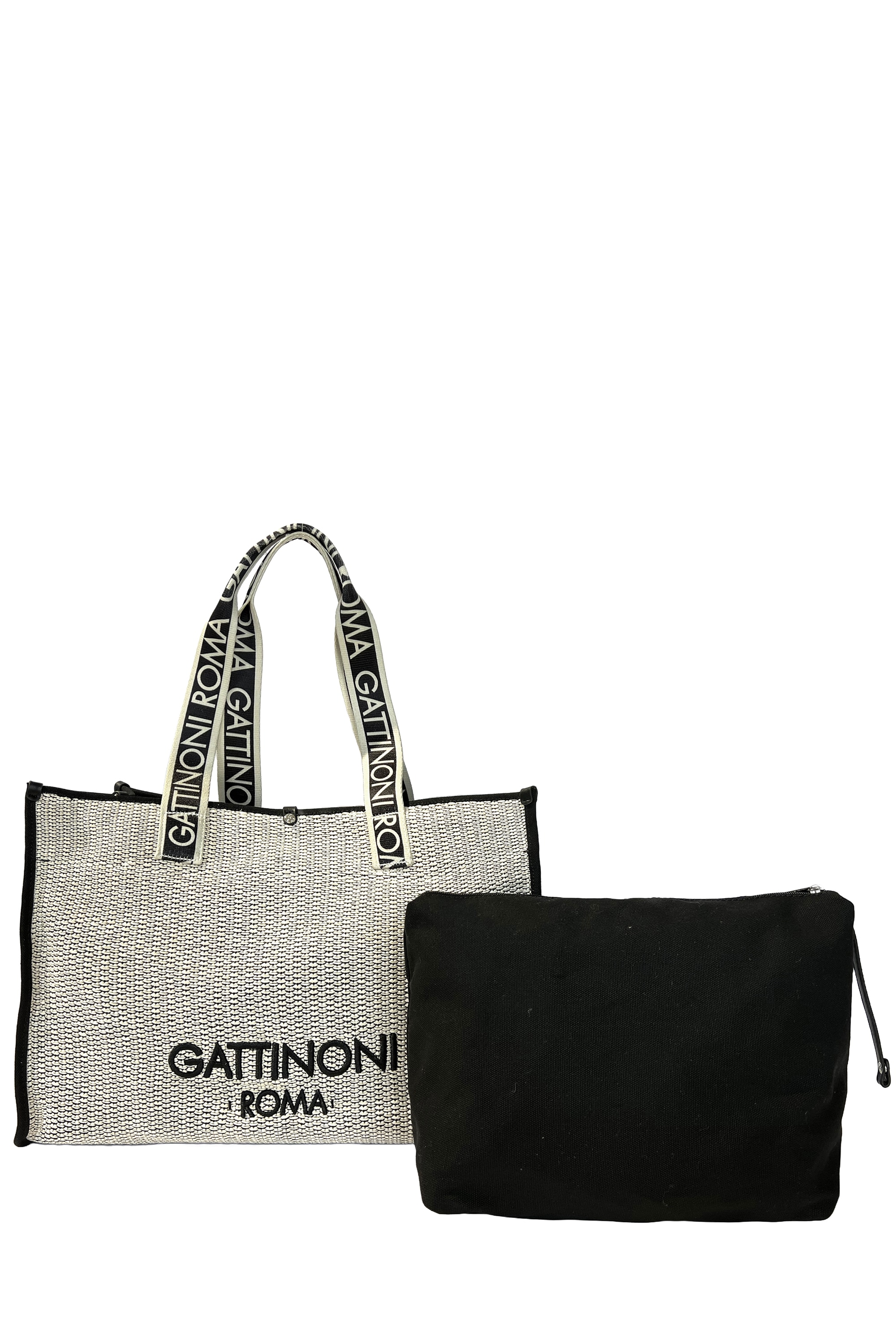 Gattinoni "Jane Raffia Large Shopping Bag Damen" Tragetasche Damen, Shopper, Strandtasche, Fashion, Lifestyle, Sale