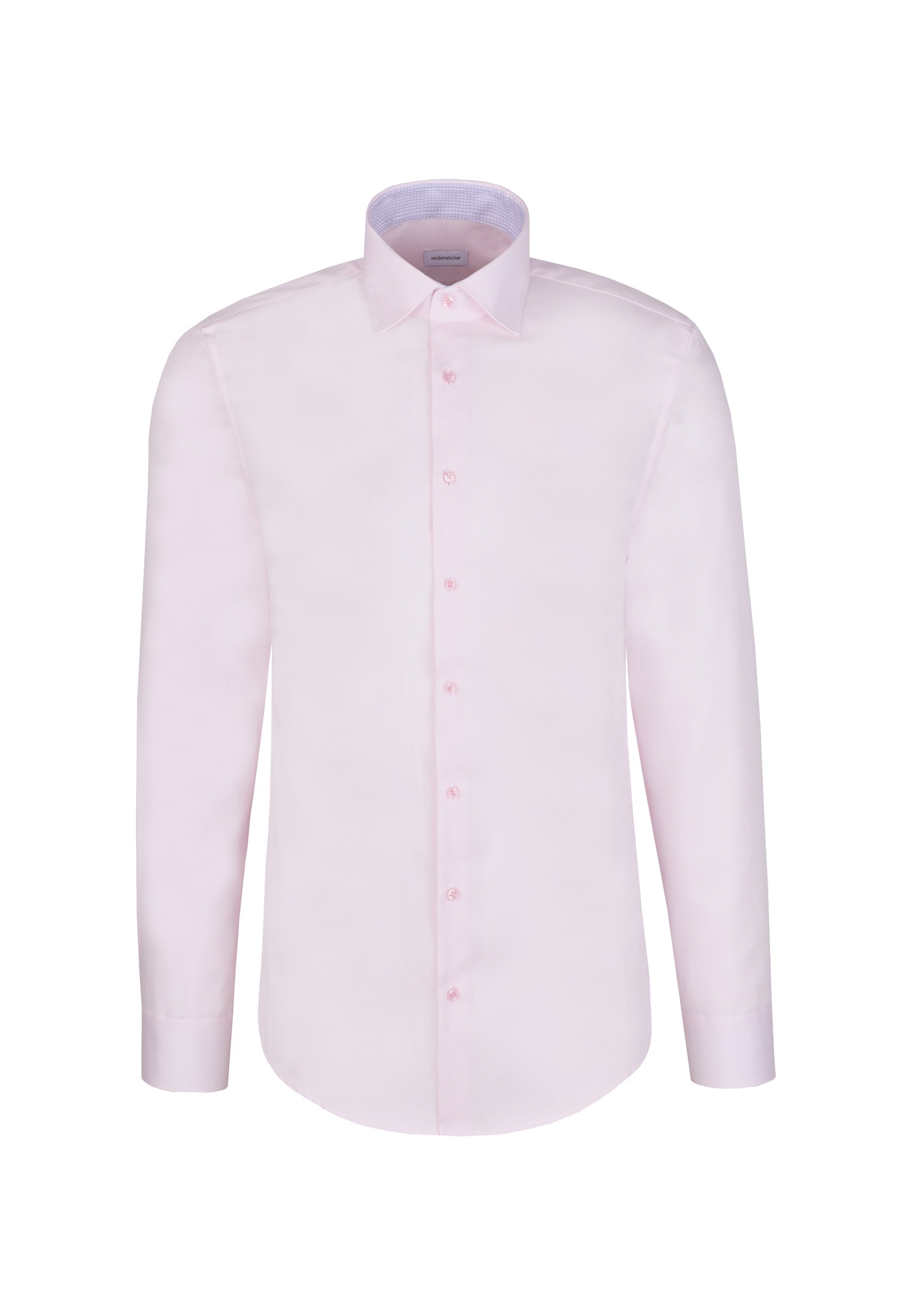 seidensticker Businesshemd »Schwarze Rose« Slim 1/1 Kentkragen Struktur