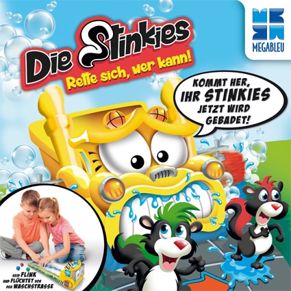 MEGABLEU Spiel »Die Stinkies - Rette sich wer kann«