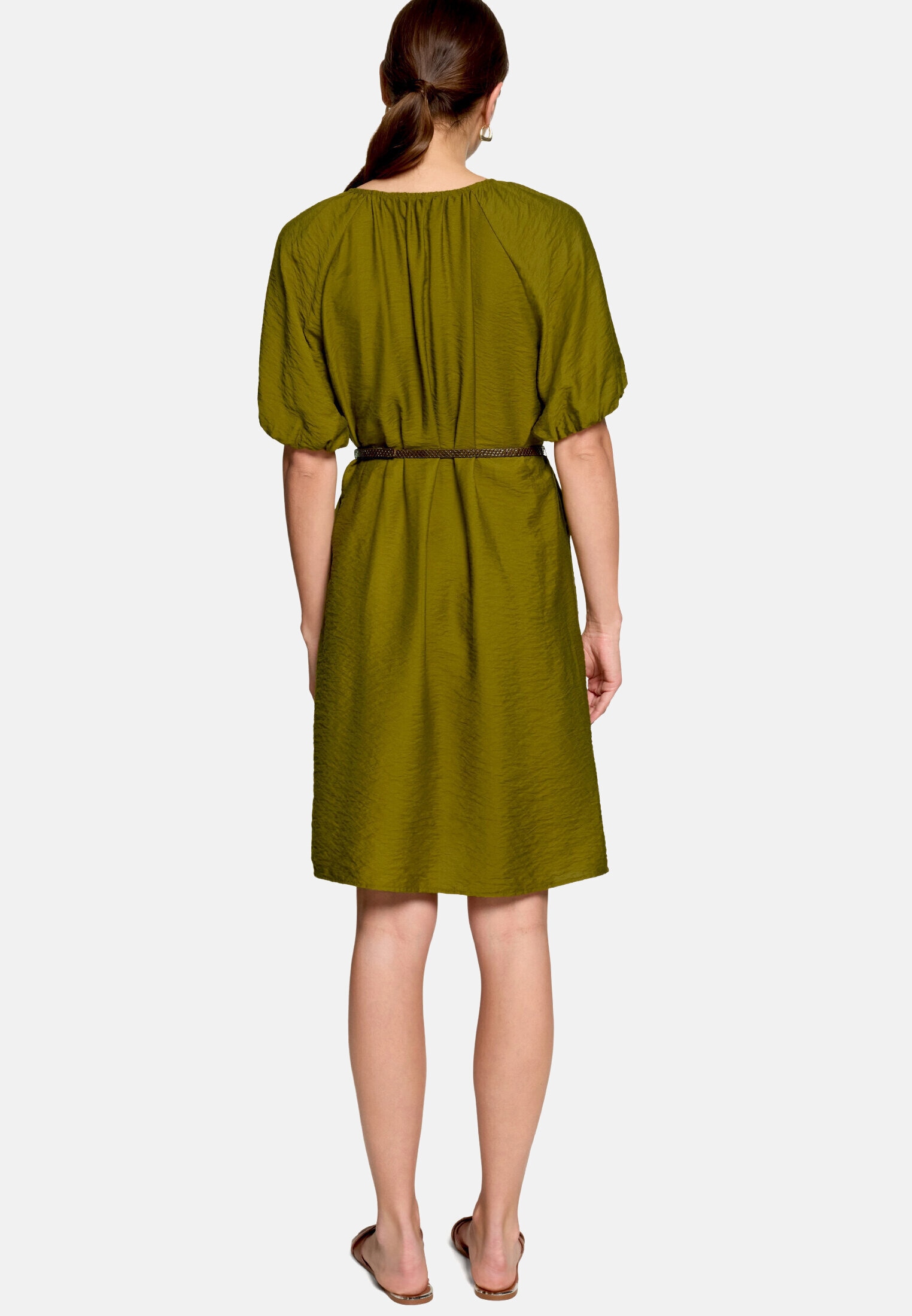 Zero Druckkleid »Damen mit Gürtel« Material