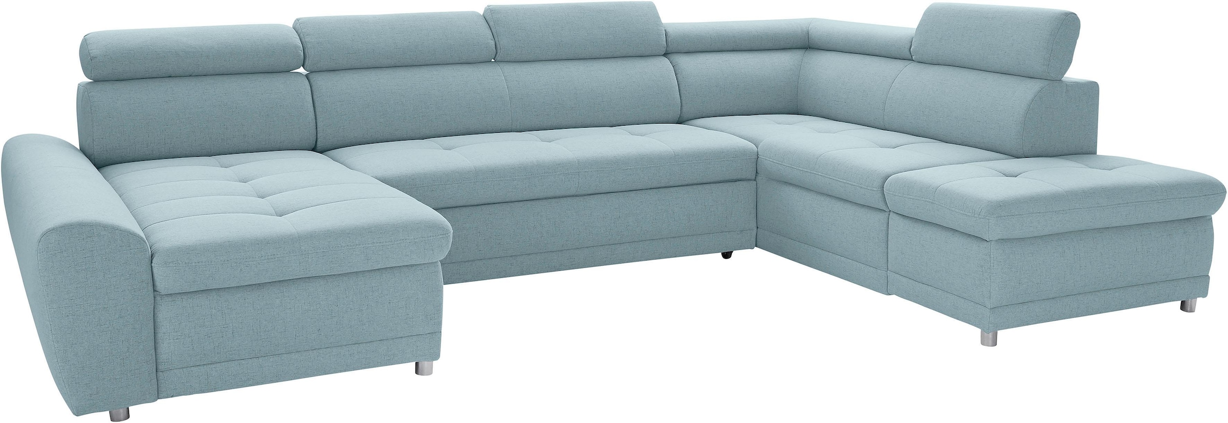 sit&more Wohnlandschaft »Riva U-Form« wahlweise mit Schlaffunktion
