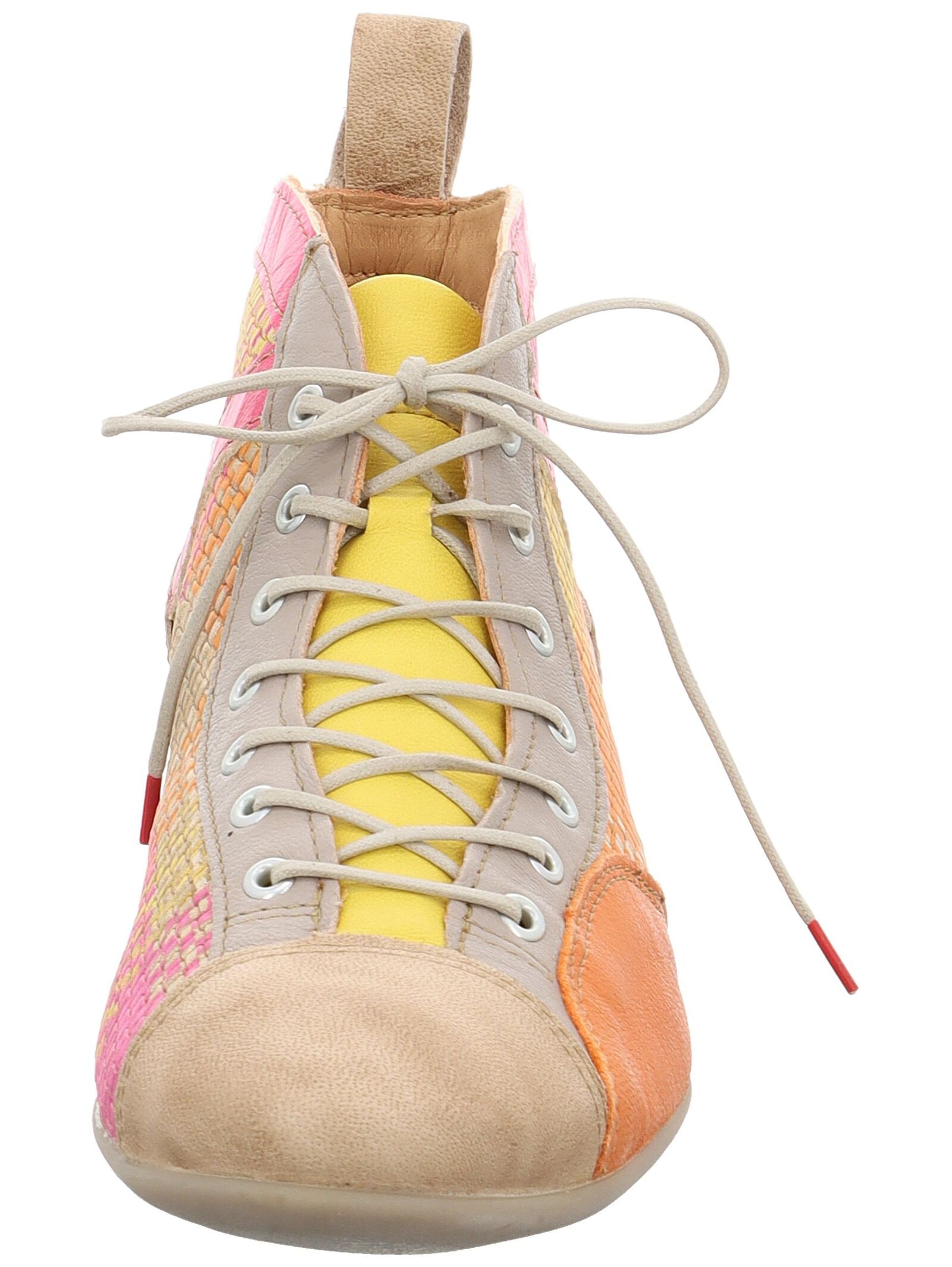 Think! Schnürstiefelette »Think! Stiefelette Nappaleder«