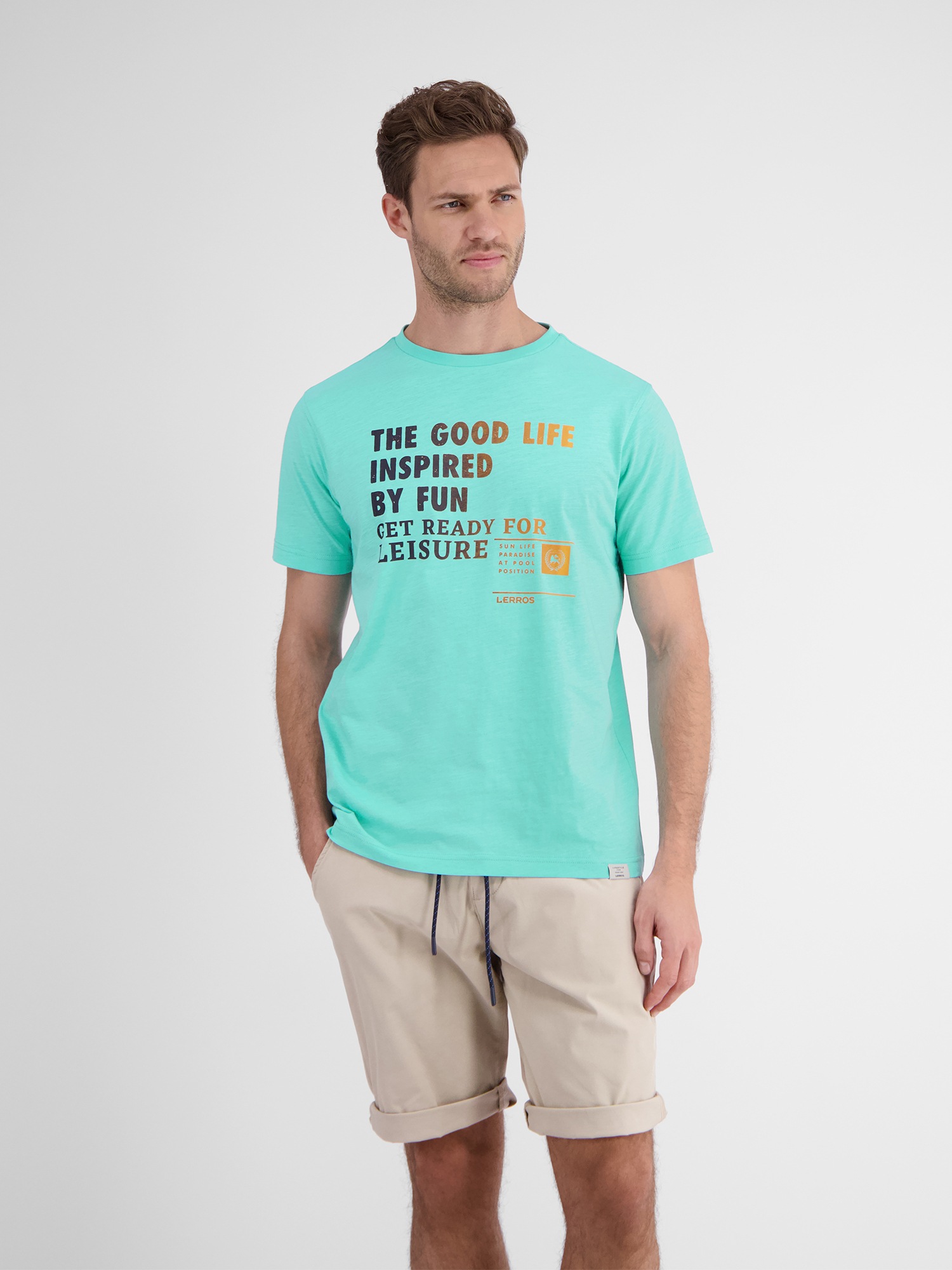 Thumbnail - LERROS T-Shirt "LERROS Herren T-Shirt mit Frontprint"