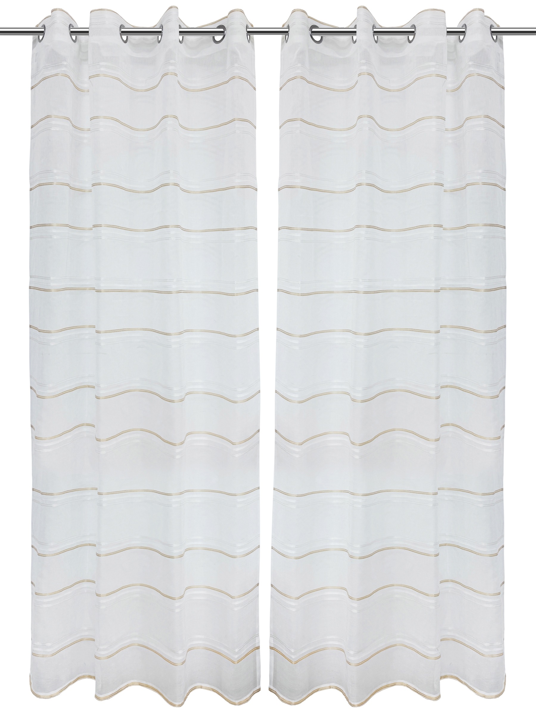 OTTO home Gardine "Sirii" Ösen 1 Stk. tlg. Halbtransparent, angenehme Hapti günstig online kaufen