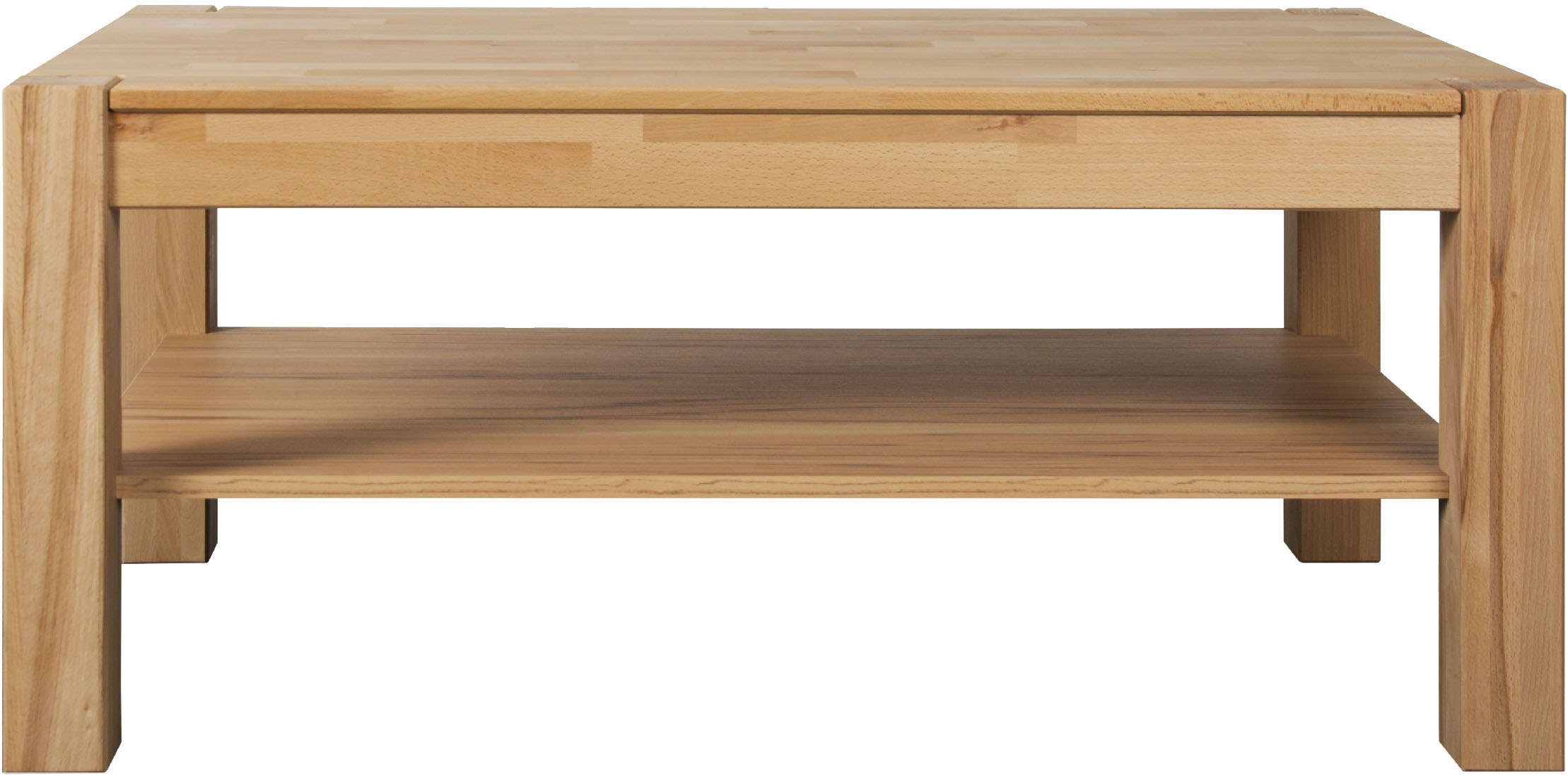 VOGL Möbelfabrik Couchtisch "Toronto" in 2 Größen, mit Ablageboden, teilmas günstig online kaufen