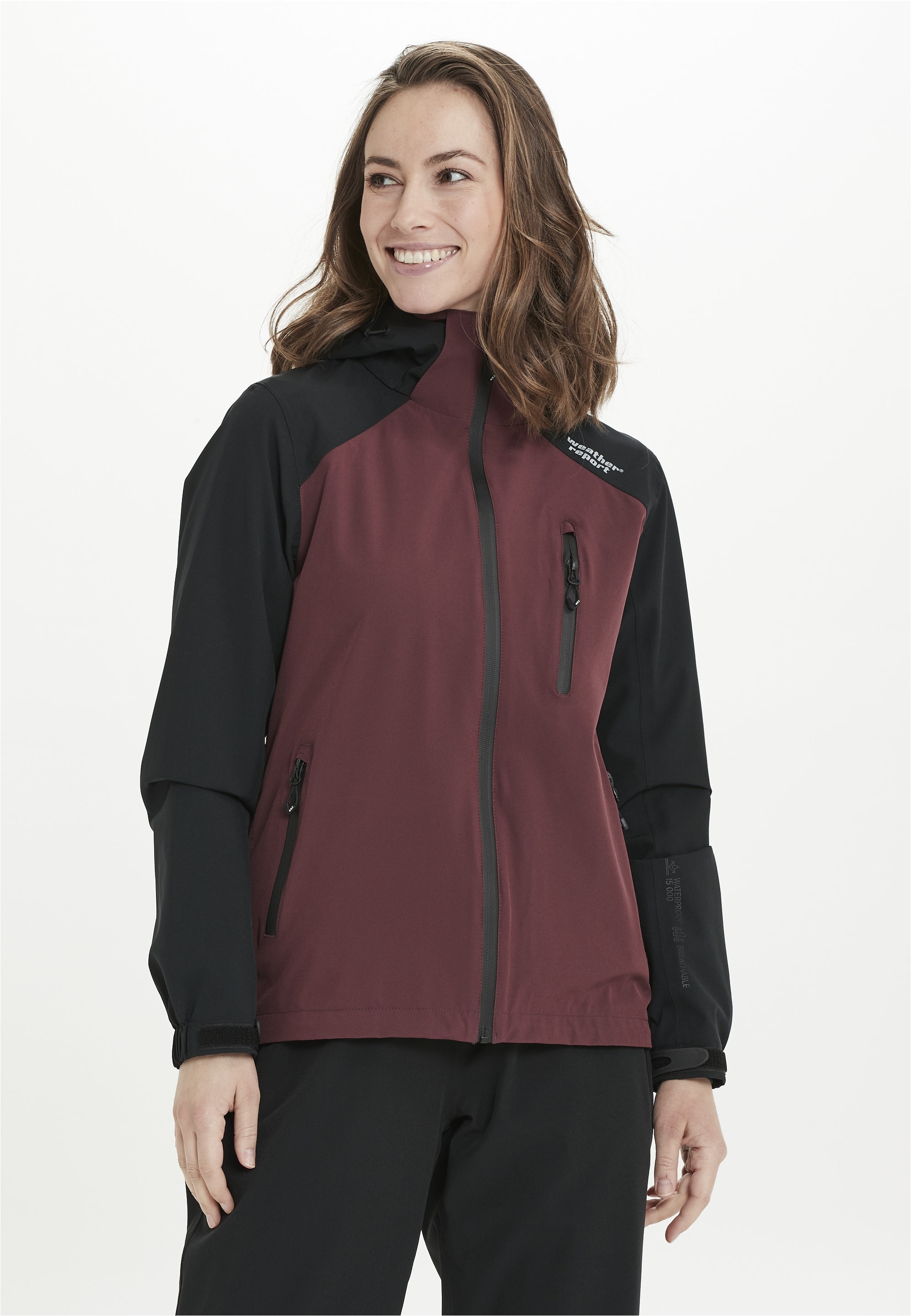 WEATHER REPORT Outdoorjacke "CAMELIA W-PRO15000", mit wasserdichter Beschic günstig online kaufen