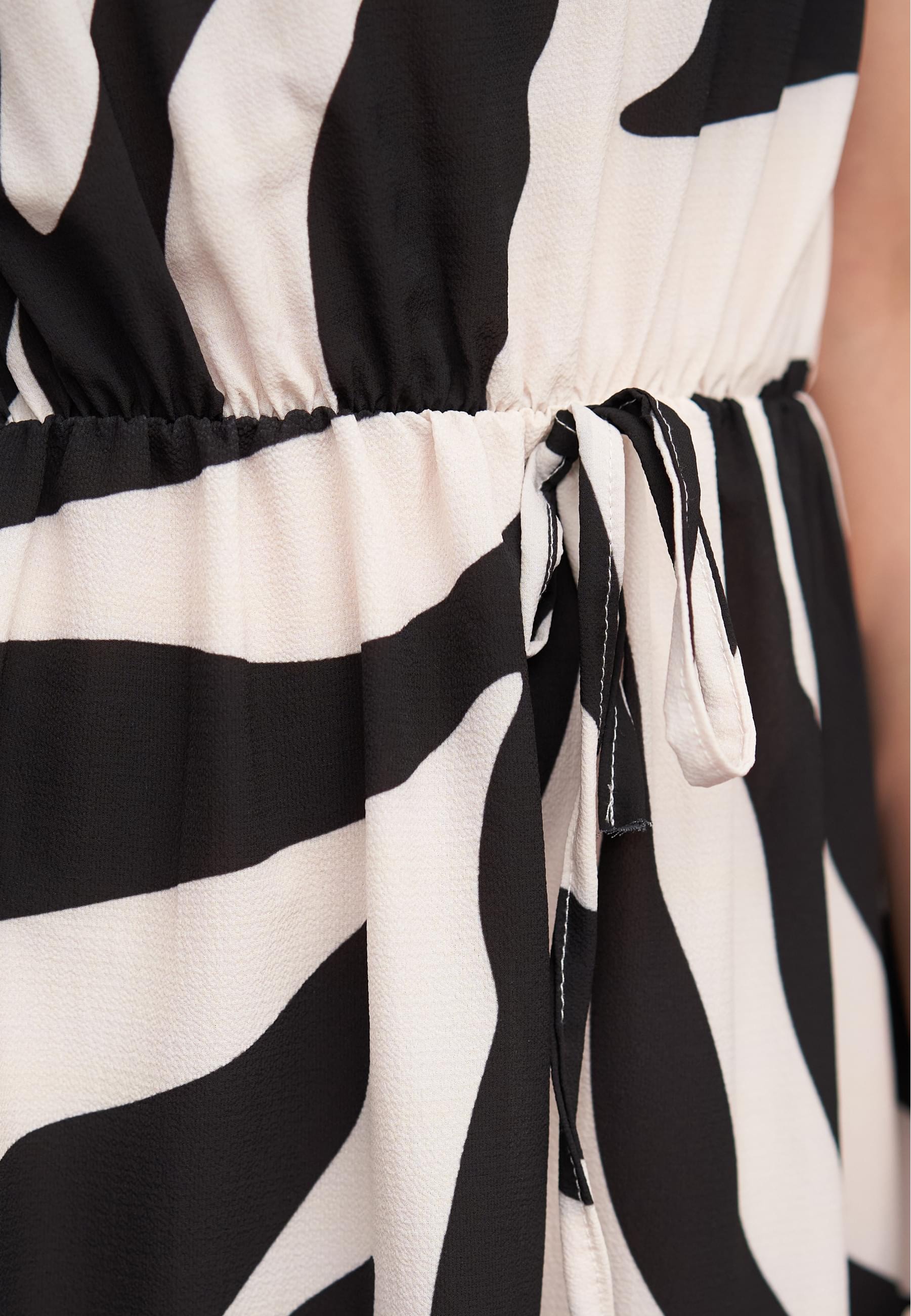 CLOUD 5IVE Shirtkleid »CLOUD 5IVE Dress with zebra print«, (1 tlg.)