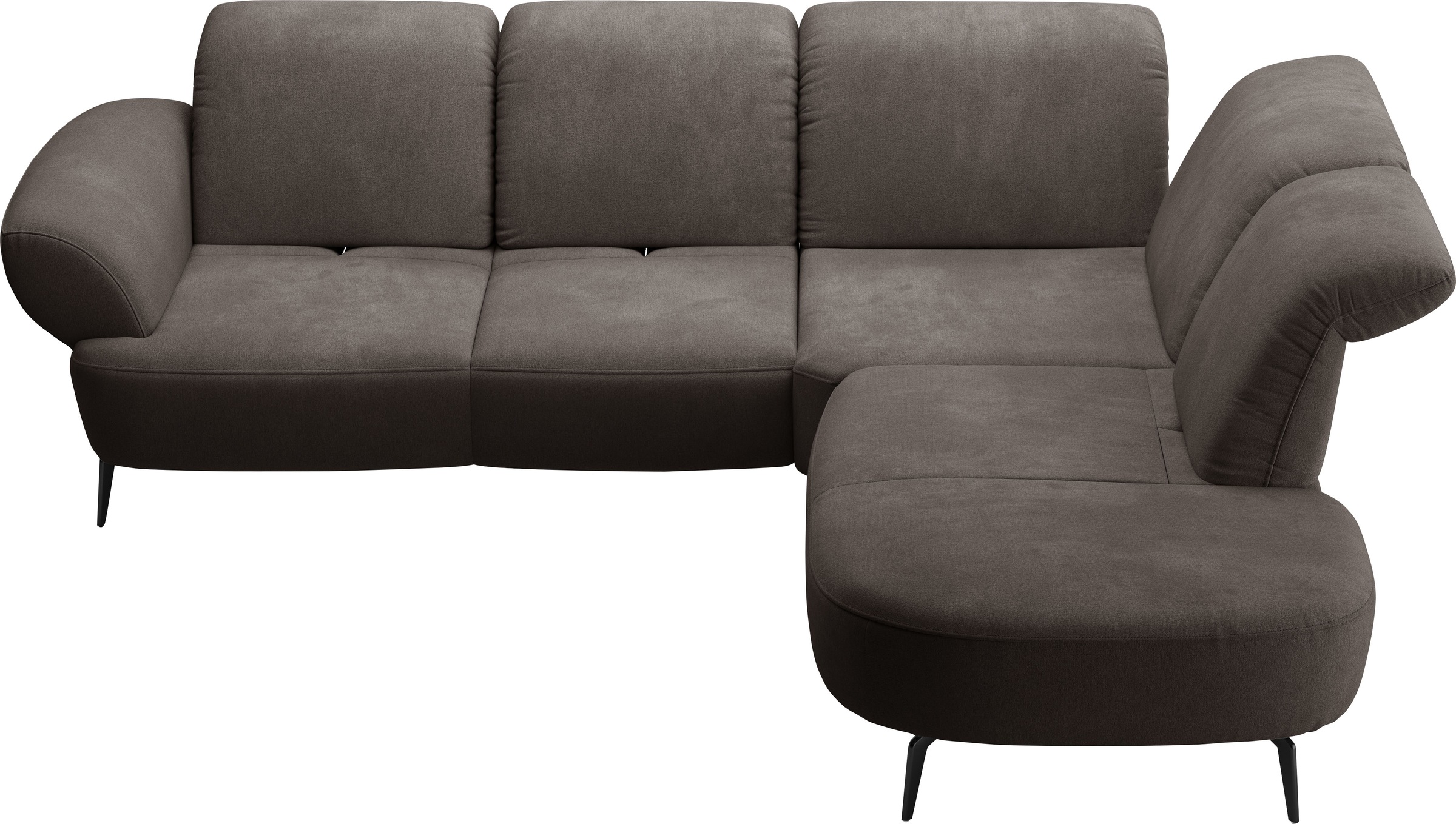 sit&more Ecksofa "Dance, L-Form, inkl. Sitztiefenverstellung", inkl. Click& günstig online kaufen