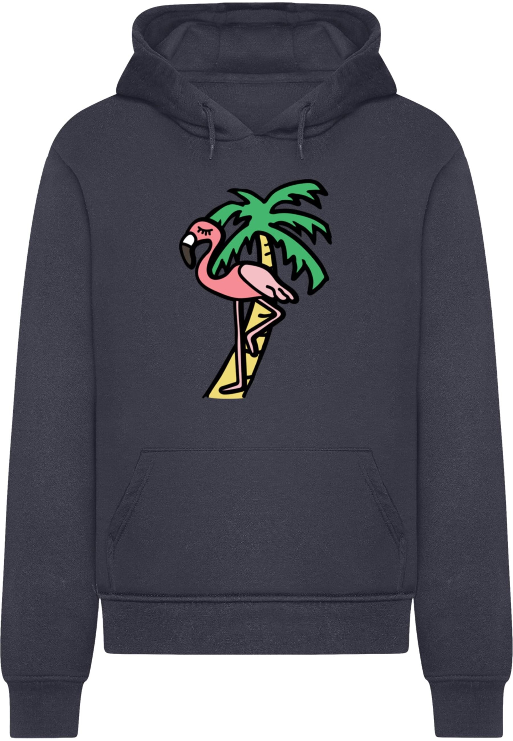 MisterTee Kapuzensweatshirt "MisterTee Flamingo Hoodie", (1 tlg.) günstig online kaufen