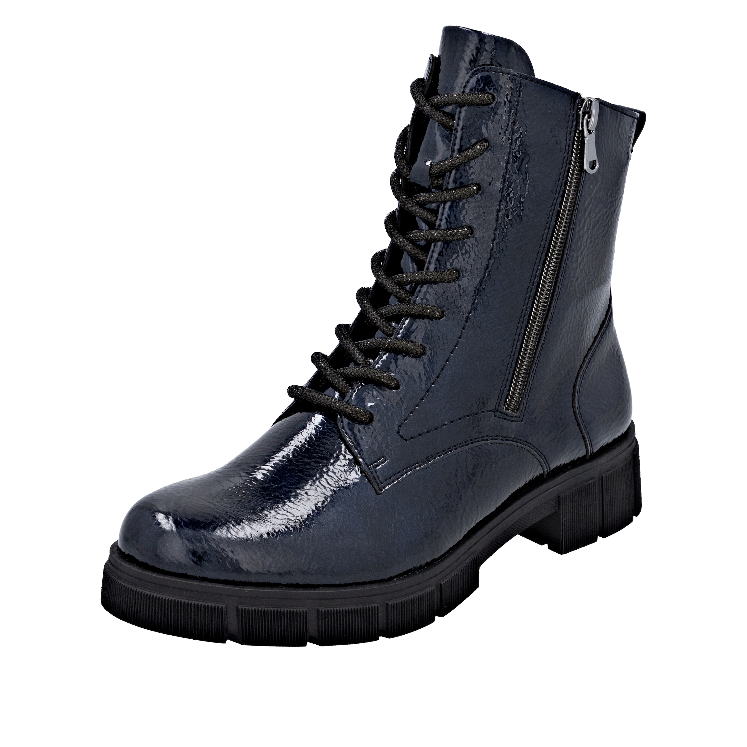 Remonte Schnürstiefelette, Schnürboots, Stiefelette, Profilsohle, mit Glitz günstig online kaufen