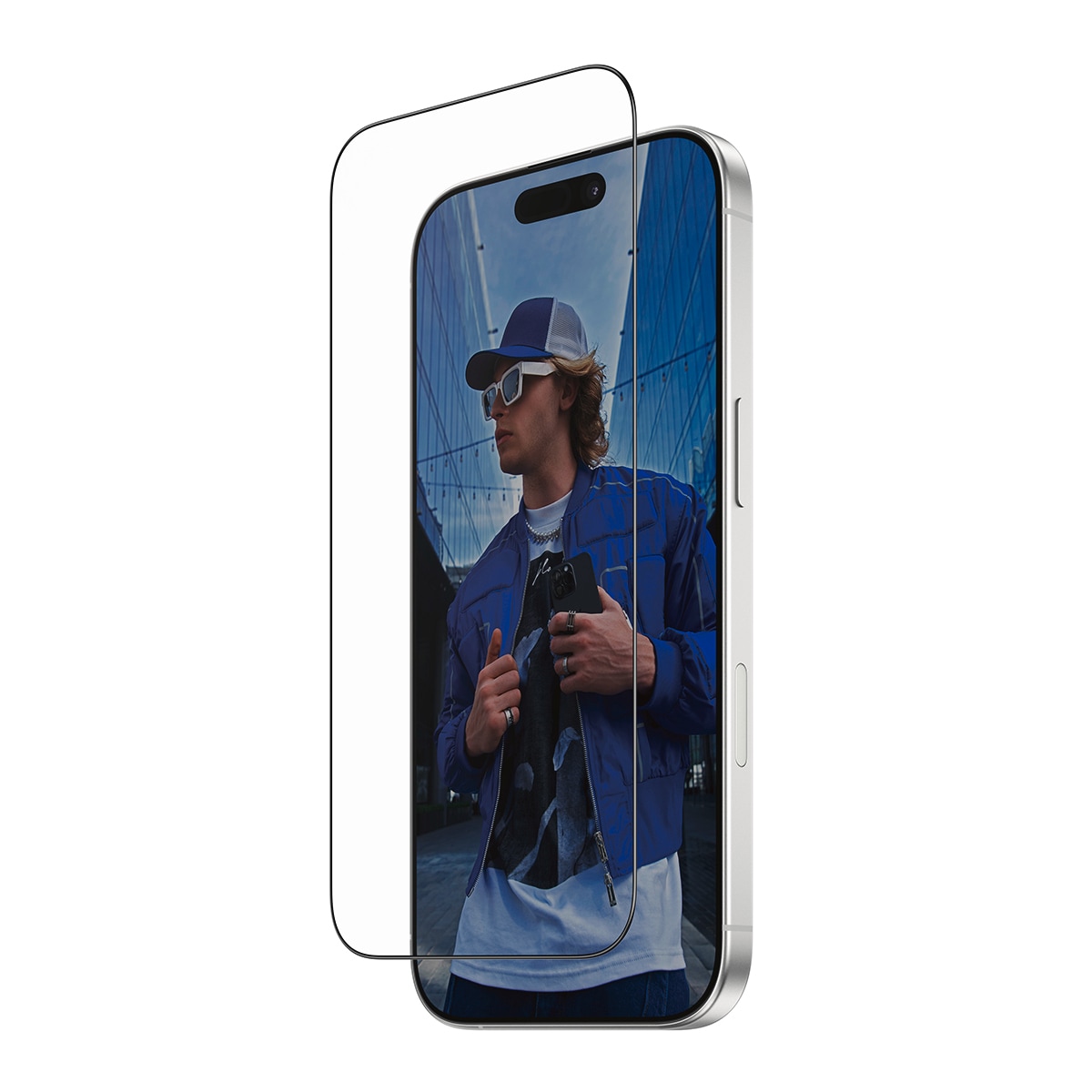 CARE by PanzerGlass Displayschutzglas »Ultra-Wide Fit Screen Protector FASTFIT IN-A-BOX«, für Apple iPhone 17, Displayschutzfolie, Schutzfolie, Bildschirmschutz, kratz- & stoßfest
