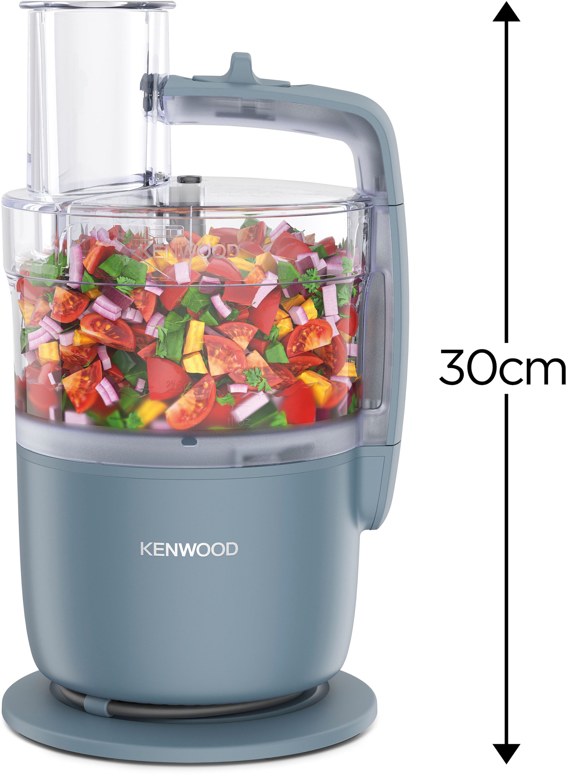 KENWOOD Kompakt-Küchenmaschine »MultiPro Go FDP22.130GY«