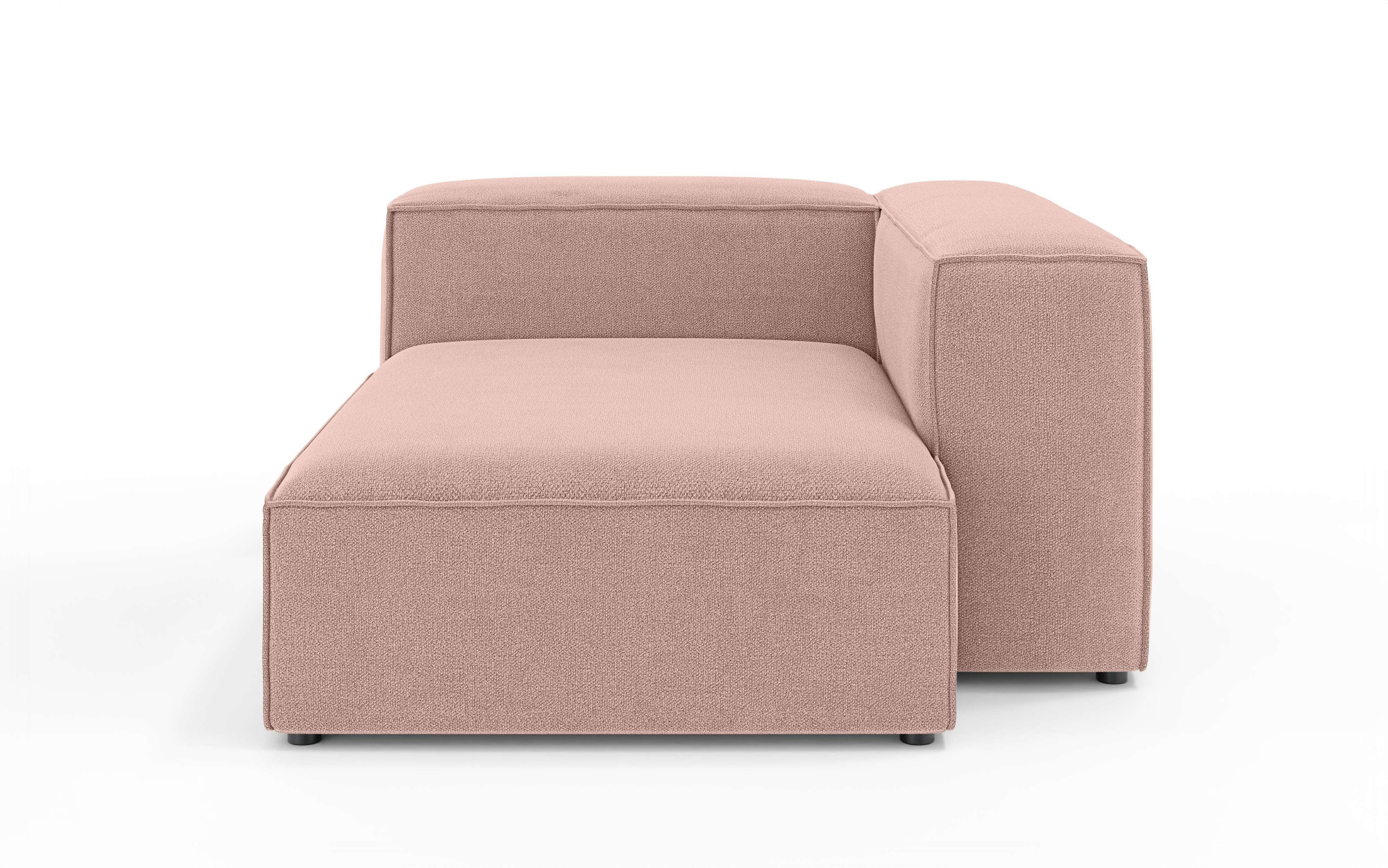 OTTO home Ottomane "XL HAILY links/rechts bestellbar, extra tief, Maße B/T/H: 130/160/72cm" als Modul oder separat verwendbar, für individuelle Zusammenstellung